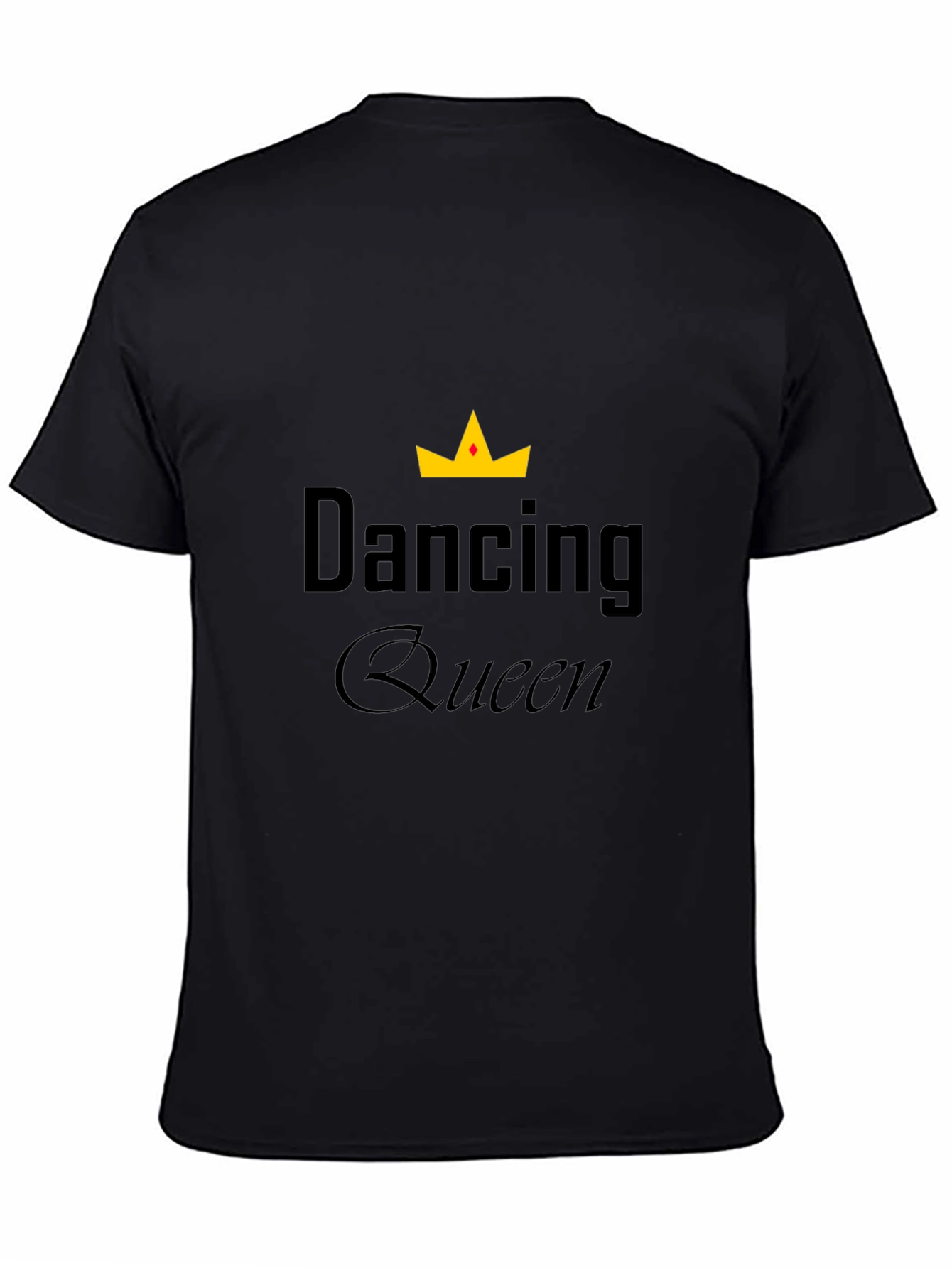 Dancing Queen Black T-Shirt