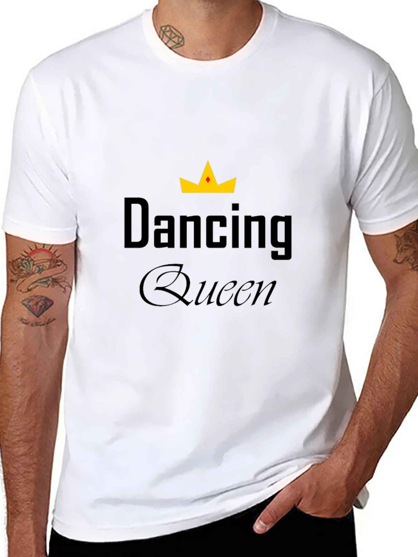 Dancing Queen Black T-Shirt