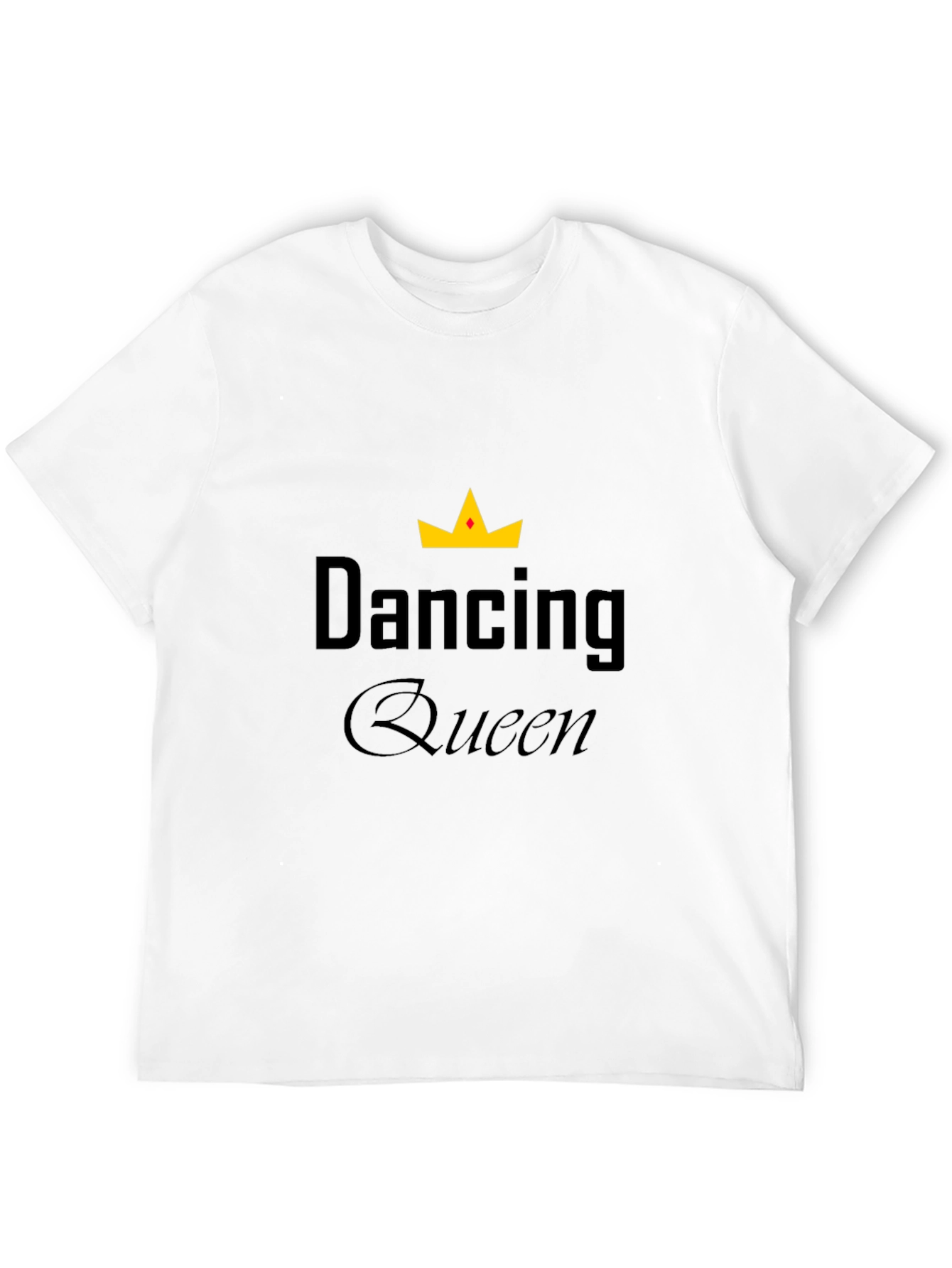 Dancing Queen Black T-Shirt