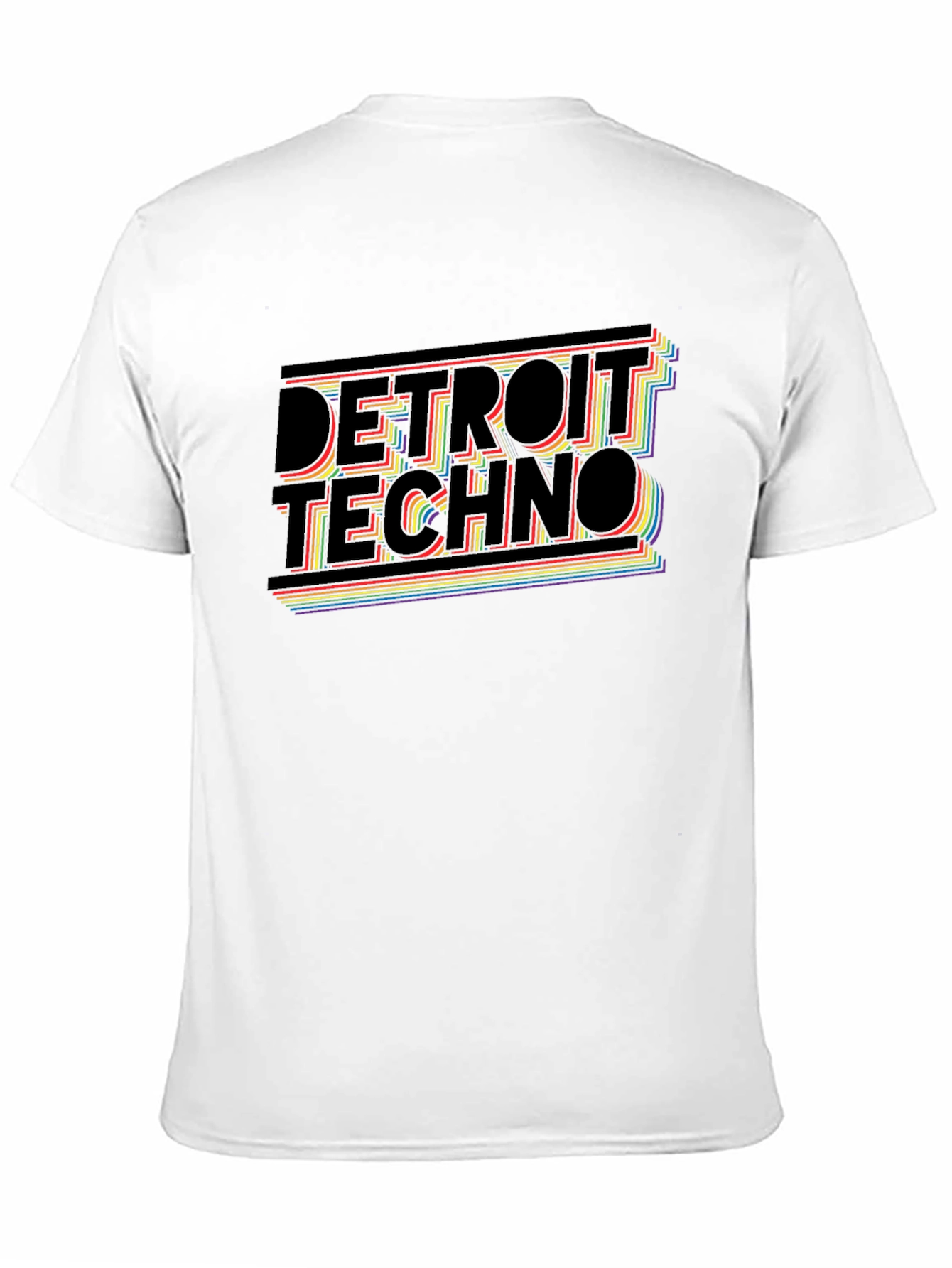 Detroit Techno Retro Graphic T-Shirt