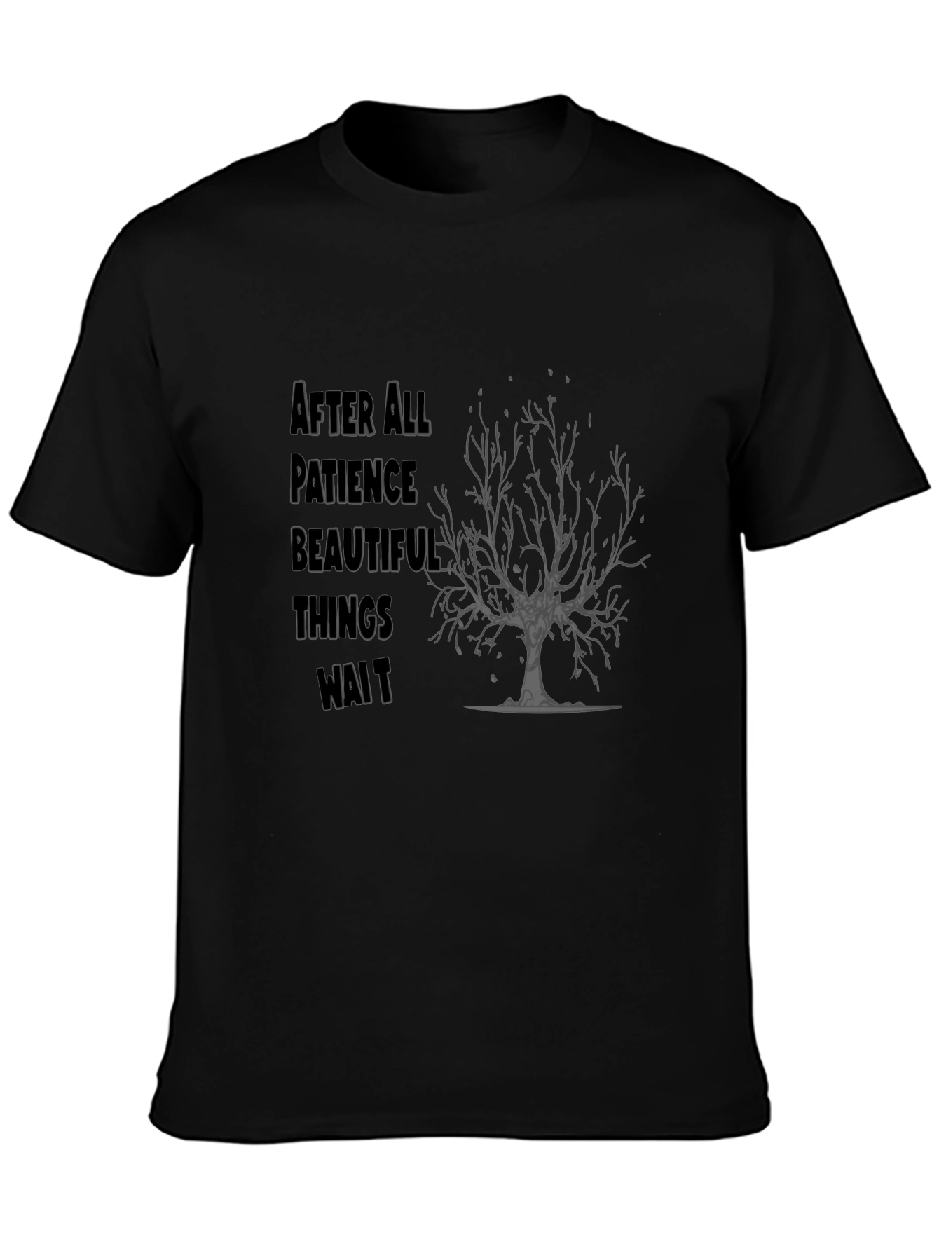 Patience Tree Graphic T-Shirt - Comfort Fit