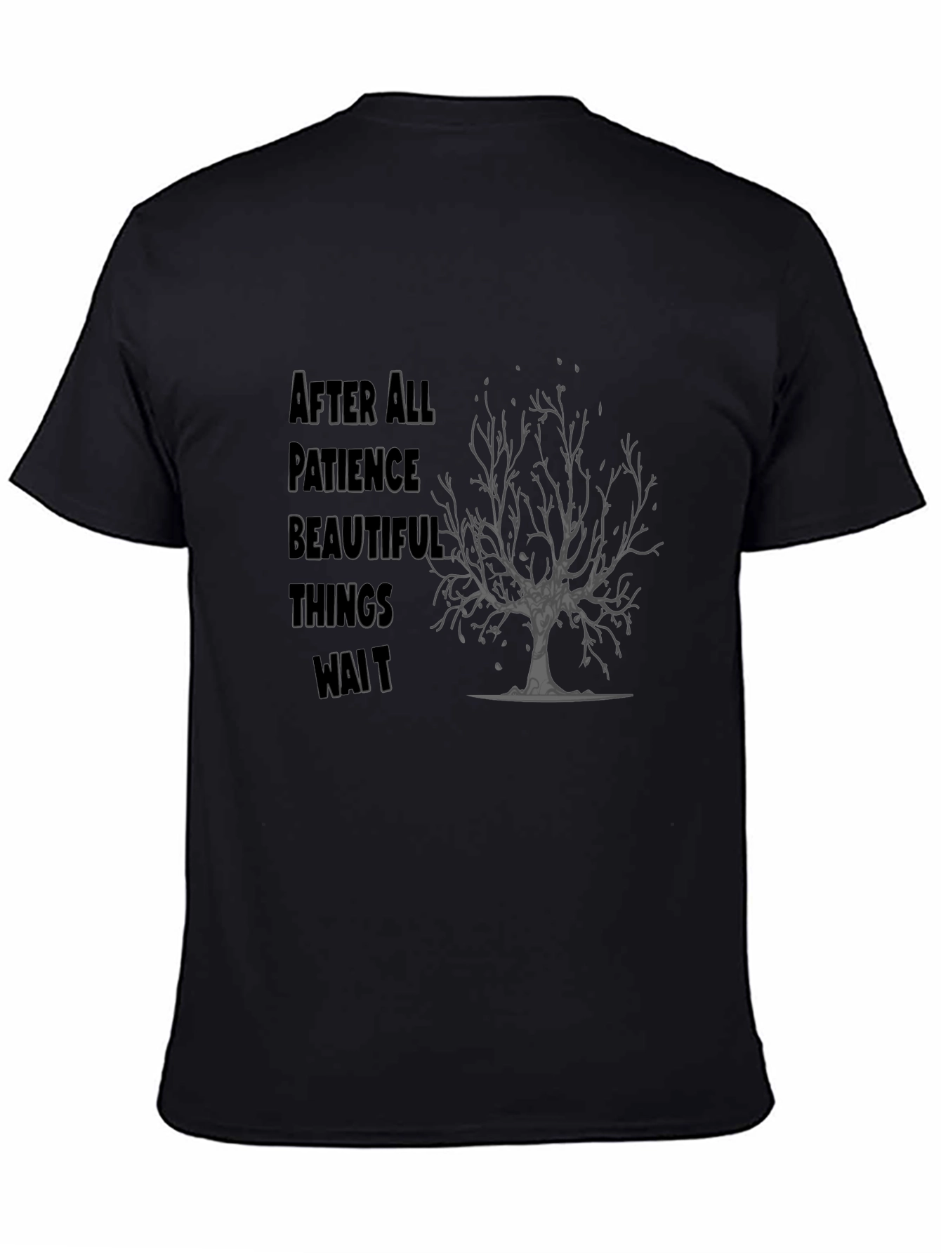 Patience Tree Graphic T-Shirt - Comfort Fit