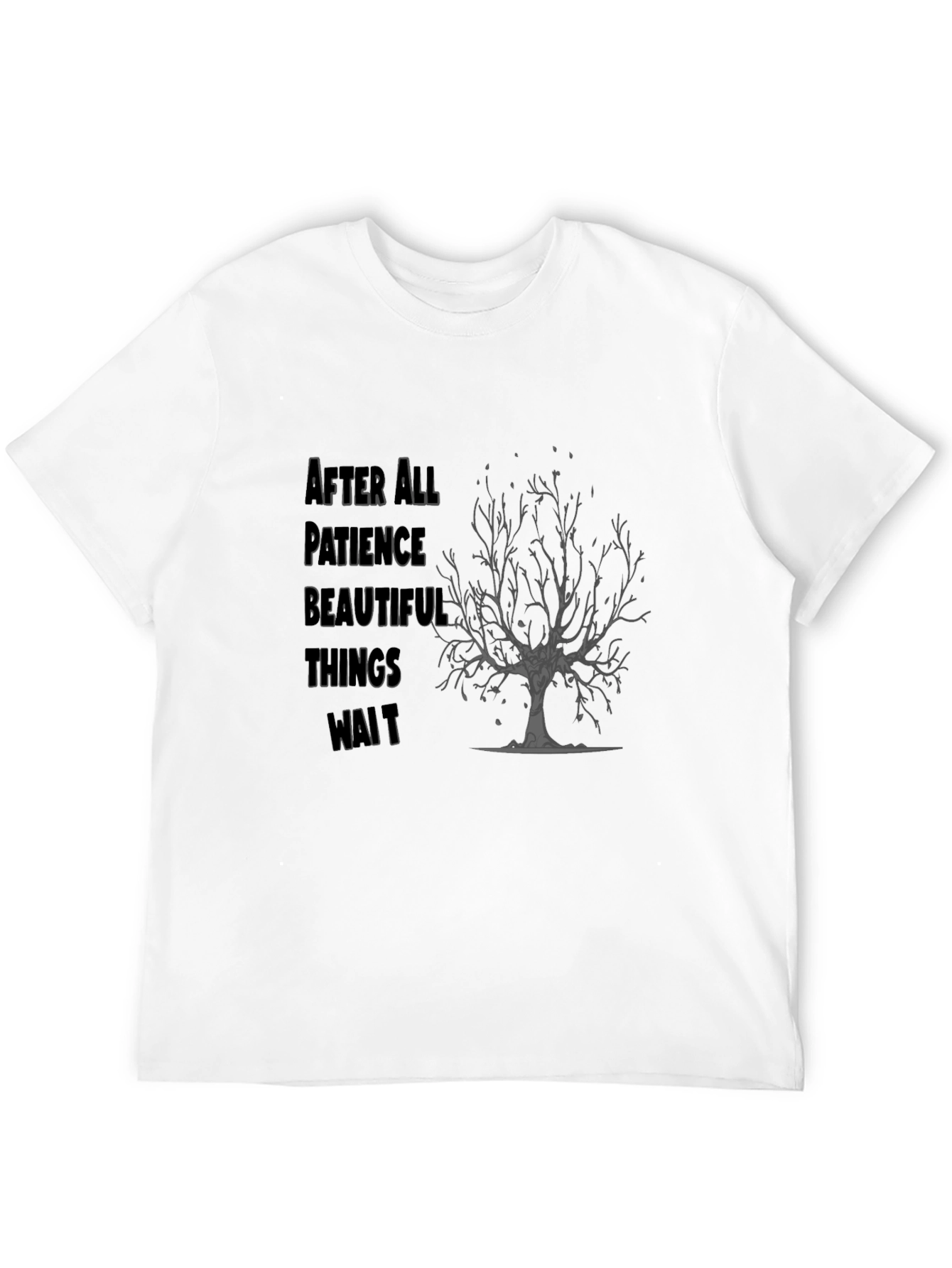Patience Tree Graphic T-Shirt - Comfort Fit