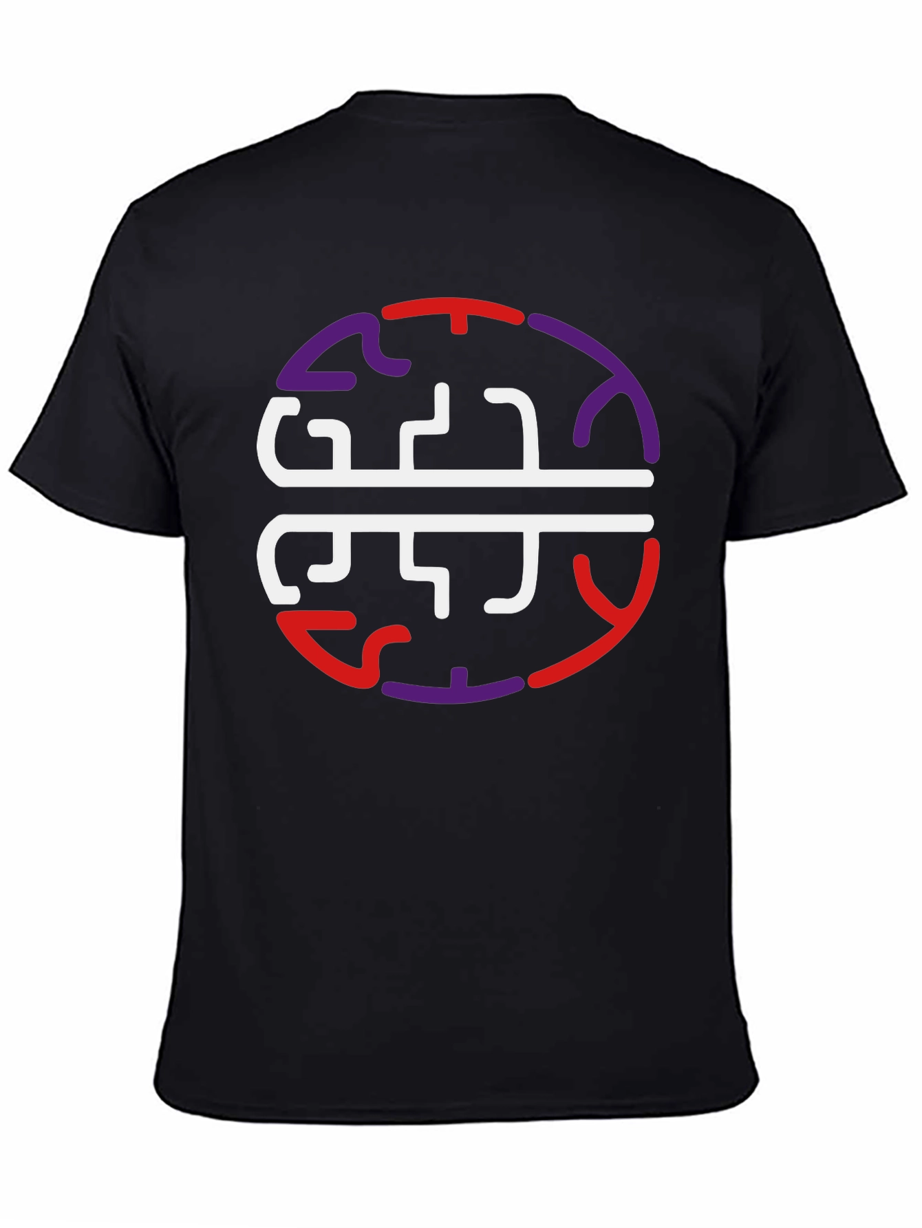 Brain Circuit Graphic Tee - Black