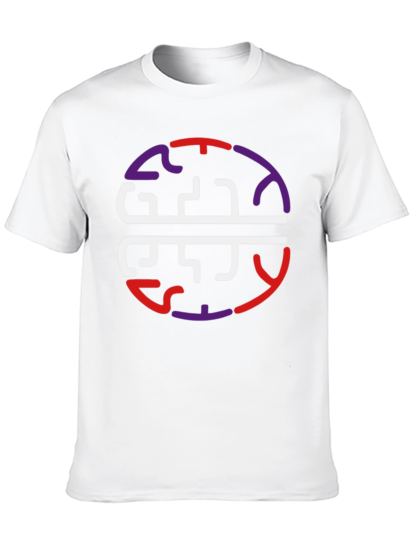 Brain Circuit Graphic Tee - Black