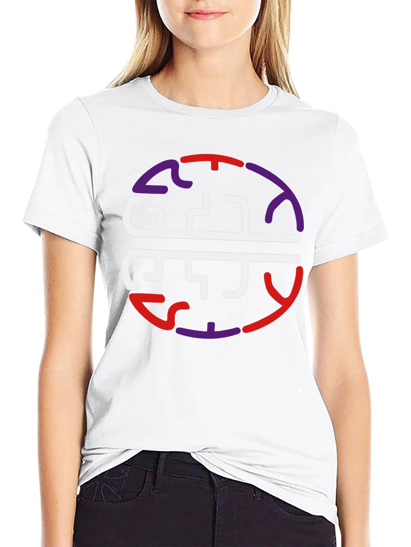 Brain Circuit Graphic Tee - Black