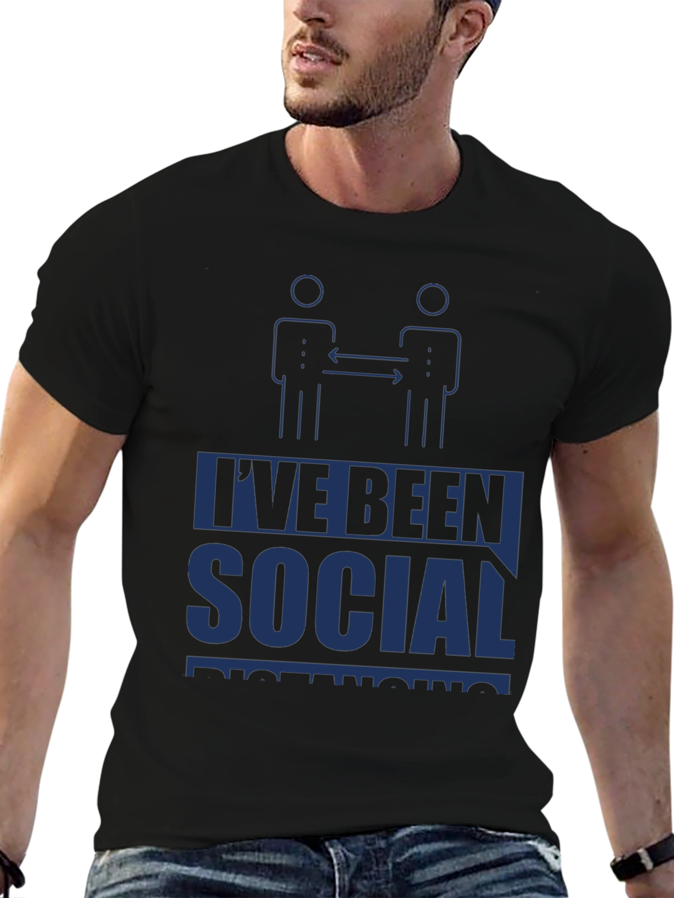 Social Distancing T-Shirt - Funny Quarantine Tee