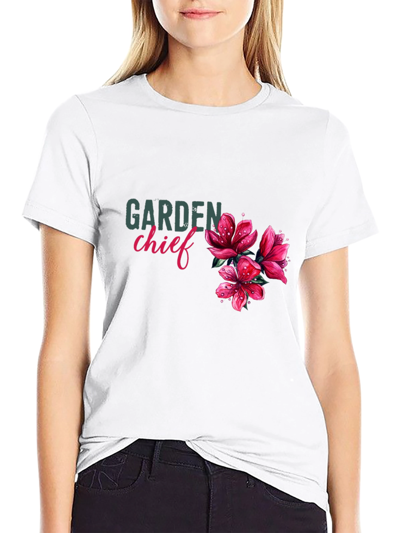 Garden Chief Floral Graphic Tee