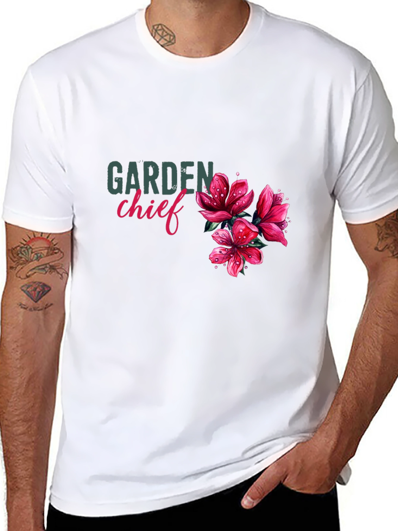 Garden Chief Floral Graphic Tee