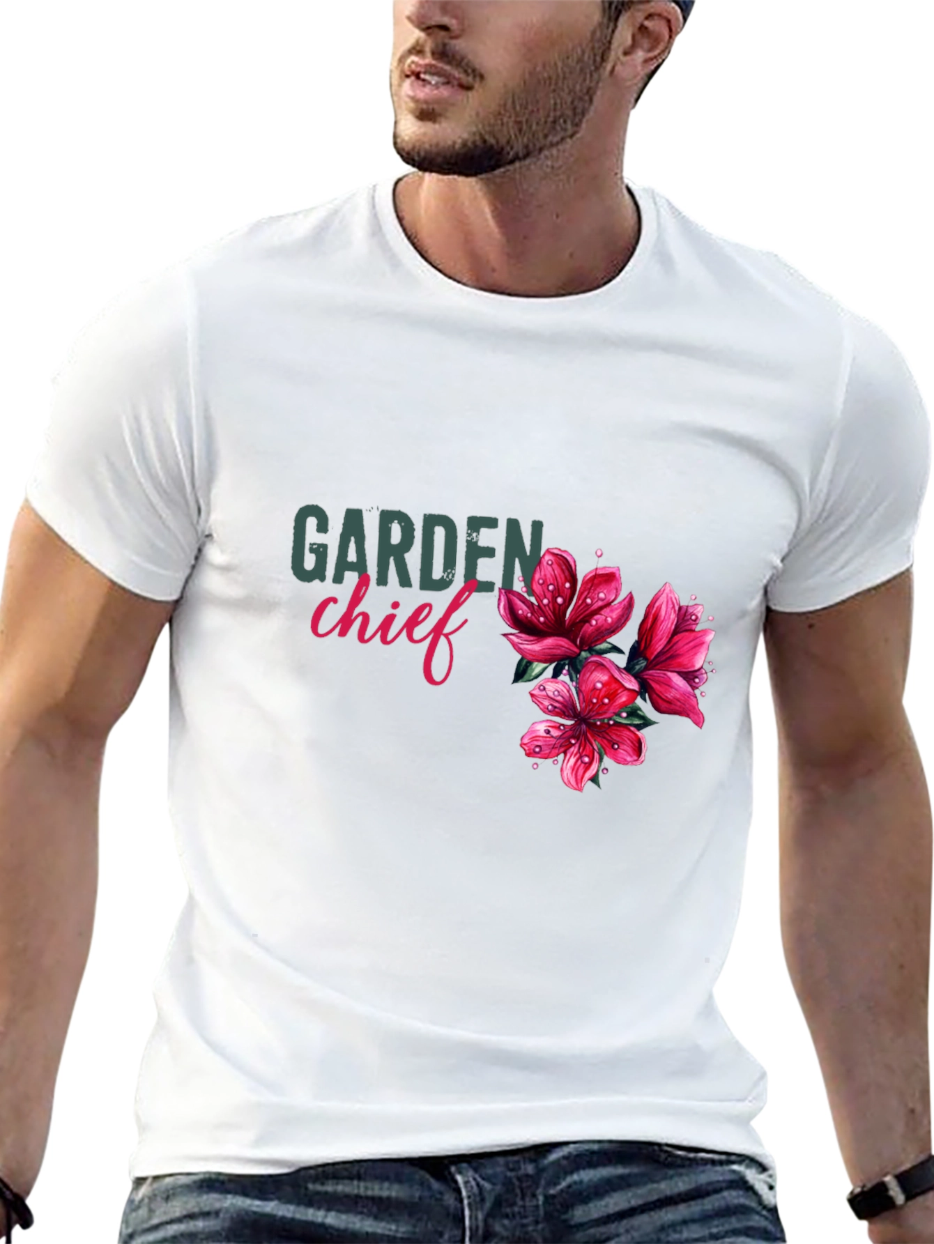Garden Chief Floral Graphic Tee