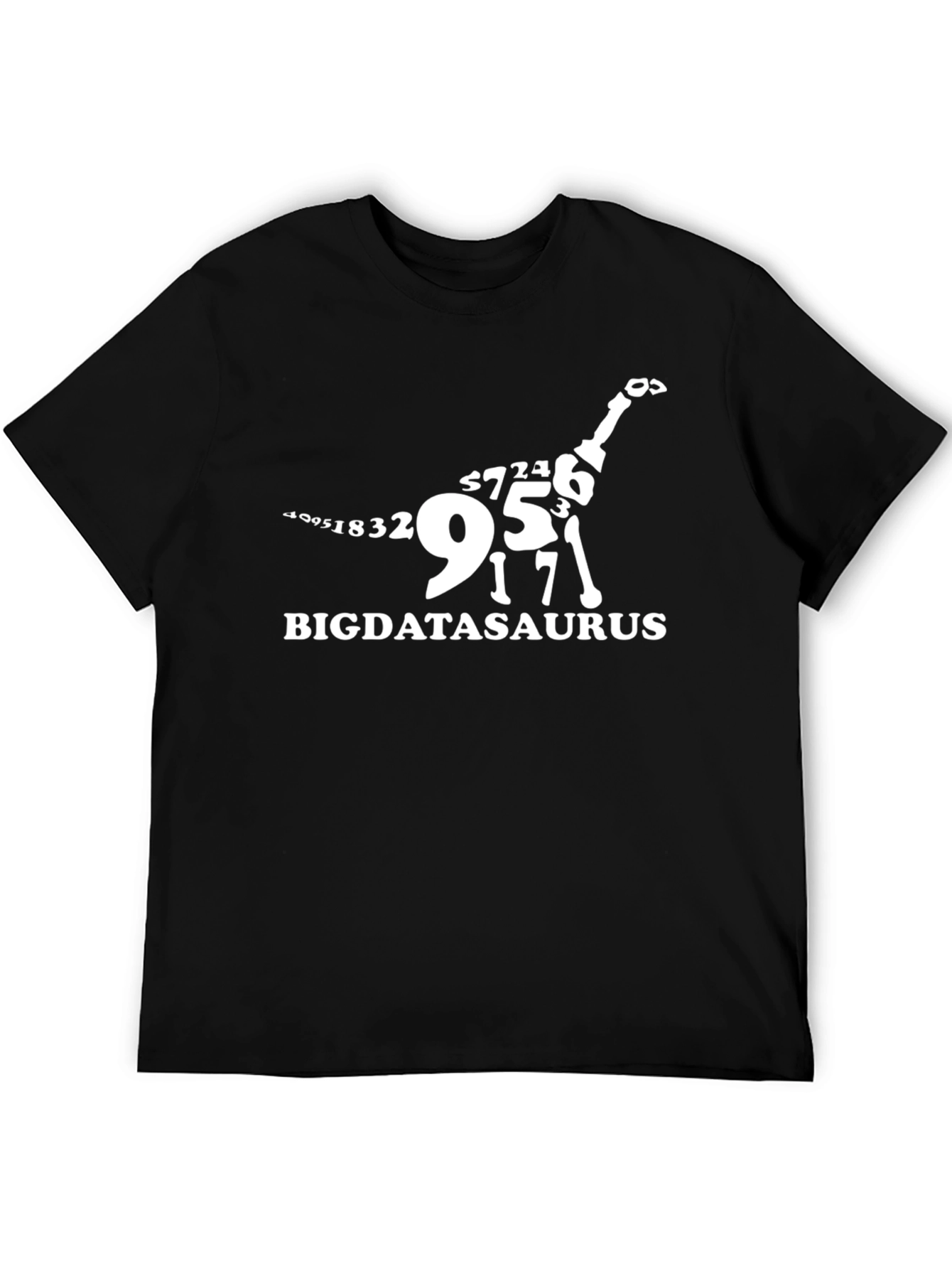 Bigdatasaurus T-Shirt - Data Science Dinosaur Tee