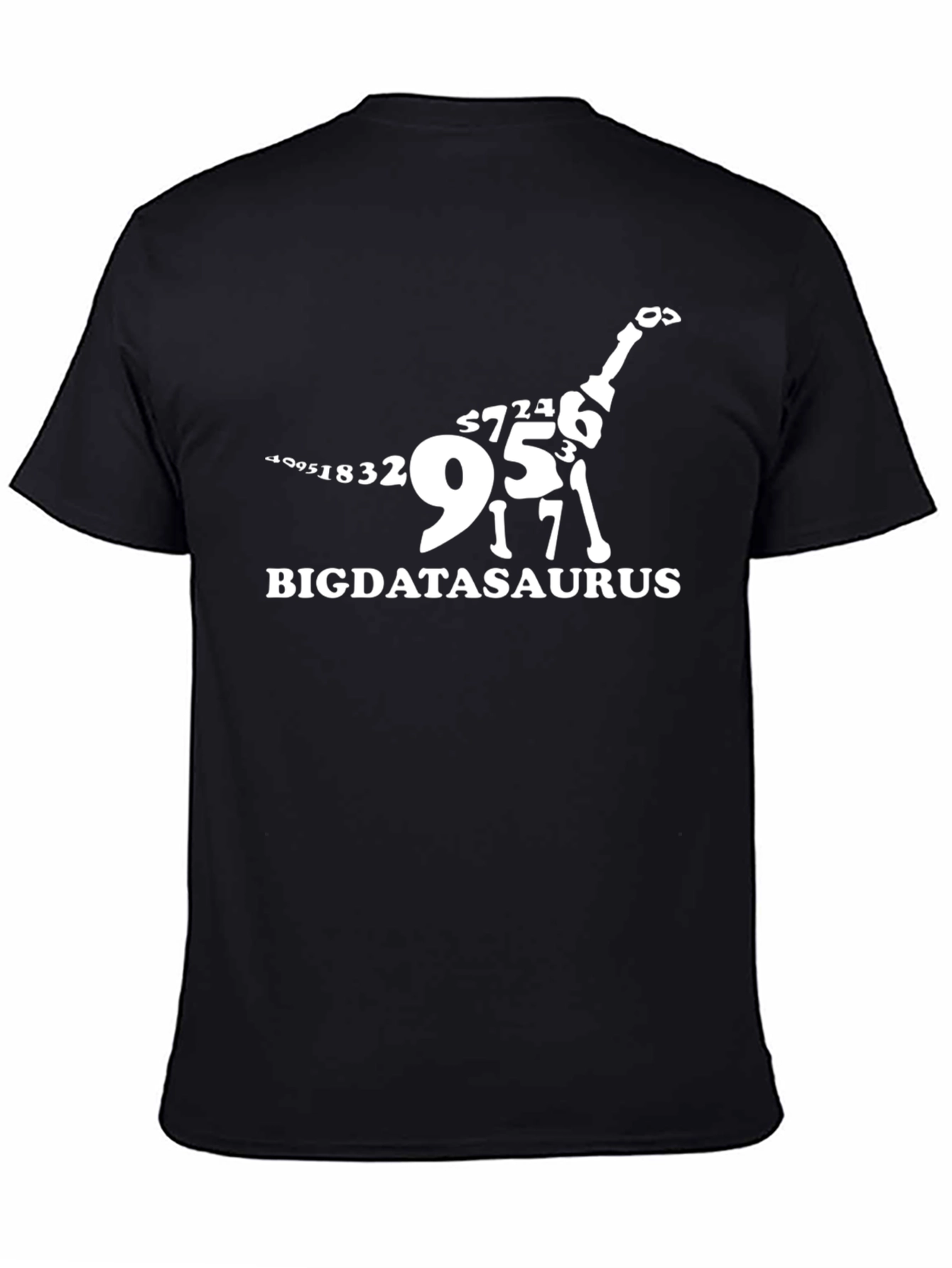 Bigdatasaurus T-Shirt - Data Science Dinosaur Tee