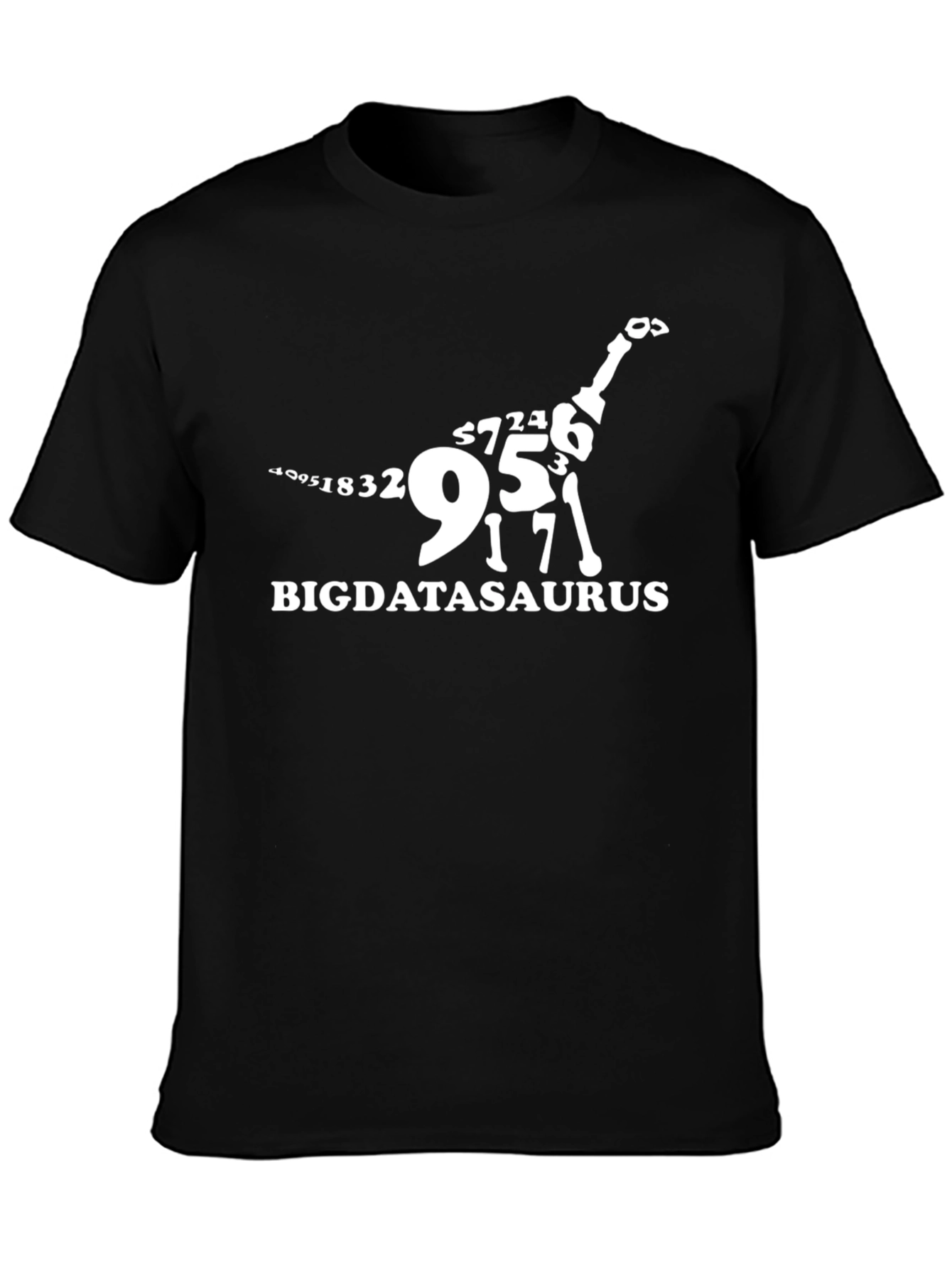 Bigdatasaurus T-Shirt - Data Science Dinosaur Tee