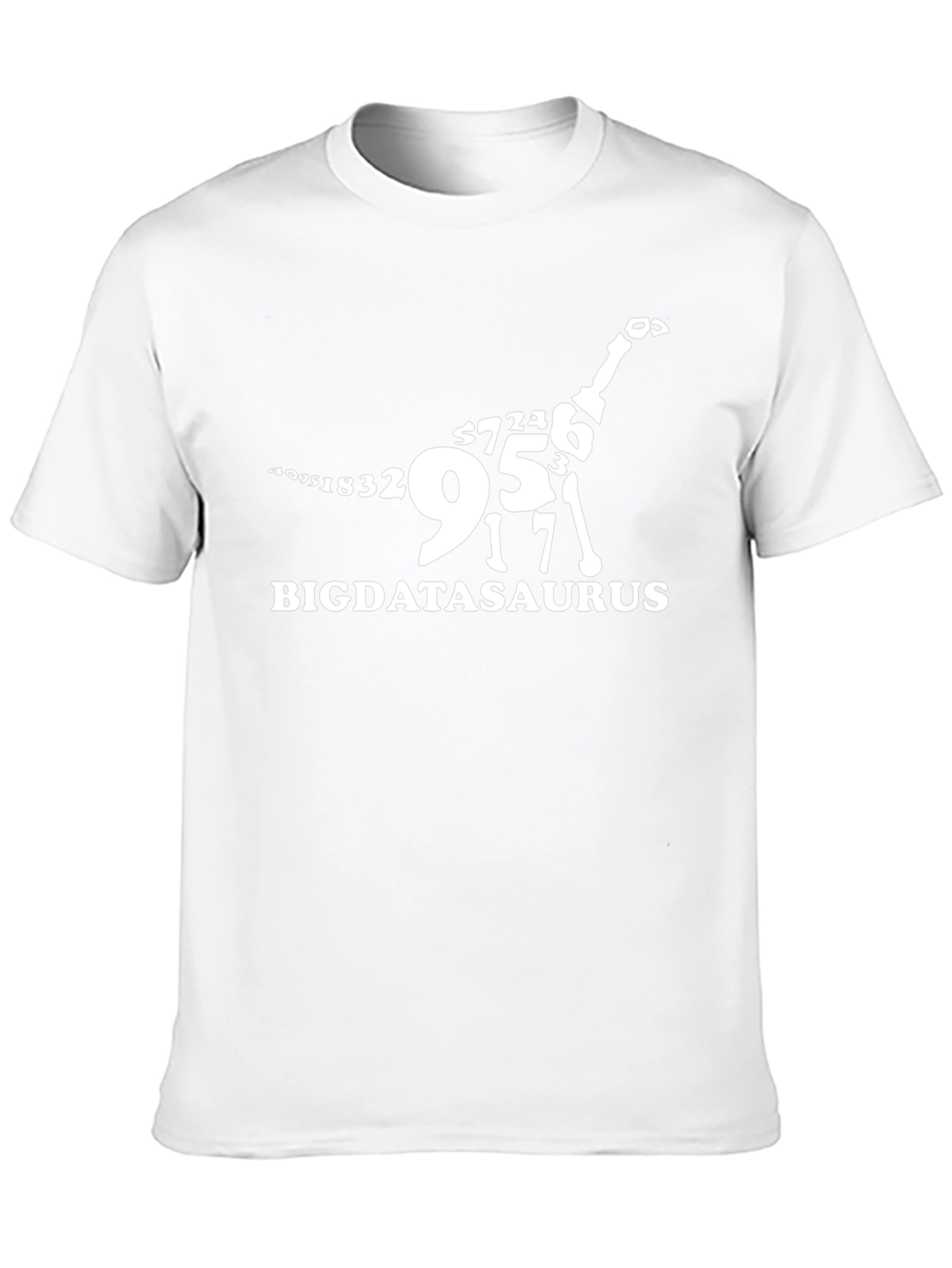 Bigdatasaurus T-Shirt - Data Science Dinosaur Tee