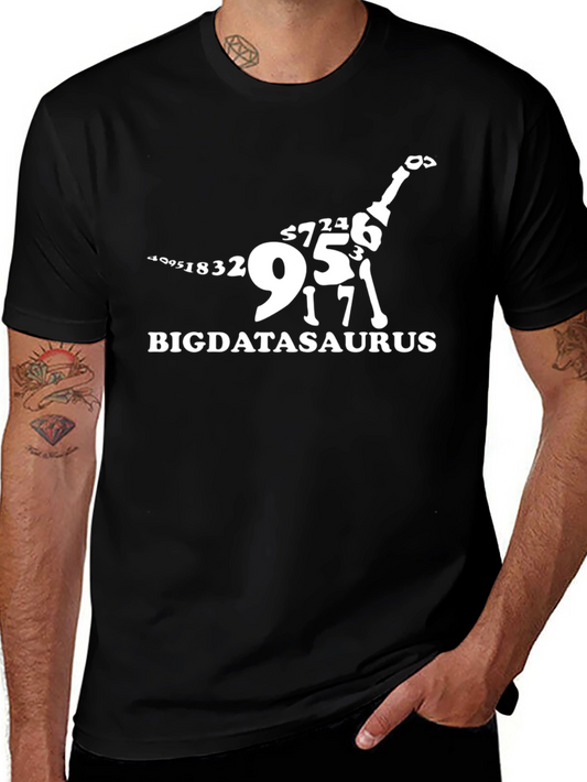Bigdatasaurus T-Shirt - Data Science Dinosaur Tee