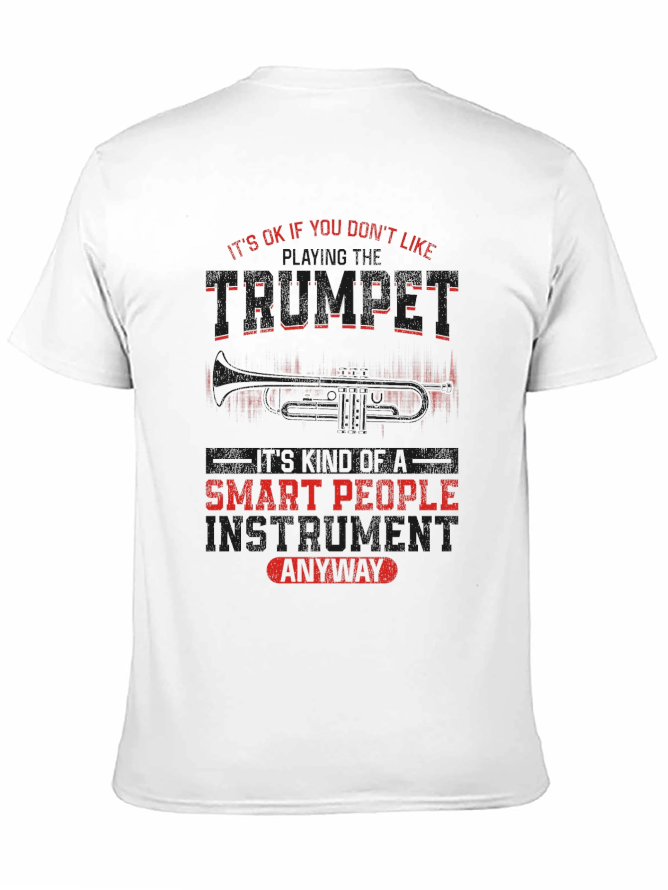 Trumpet Player Smart People Music T-Shirt