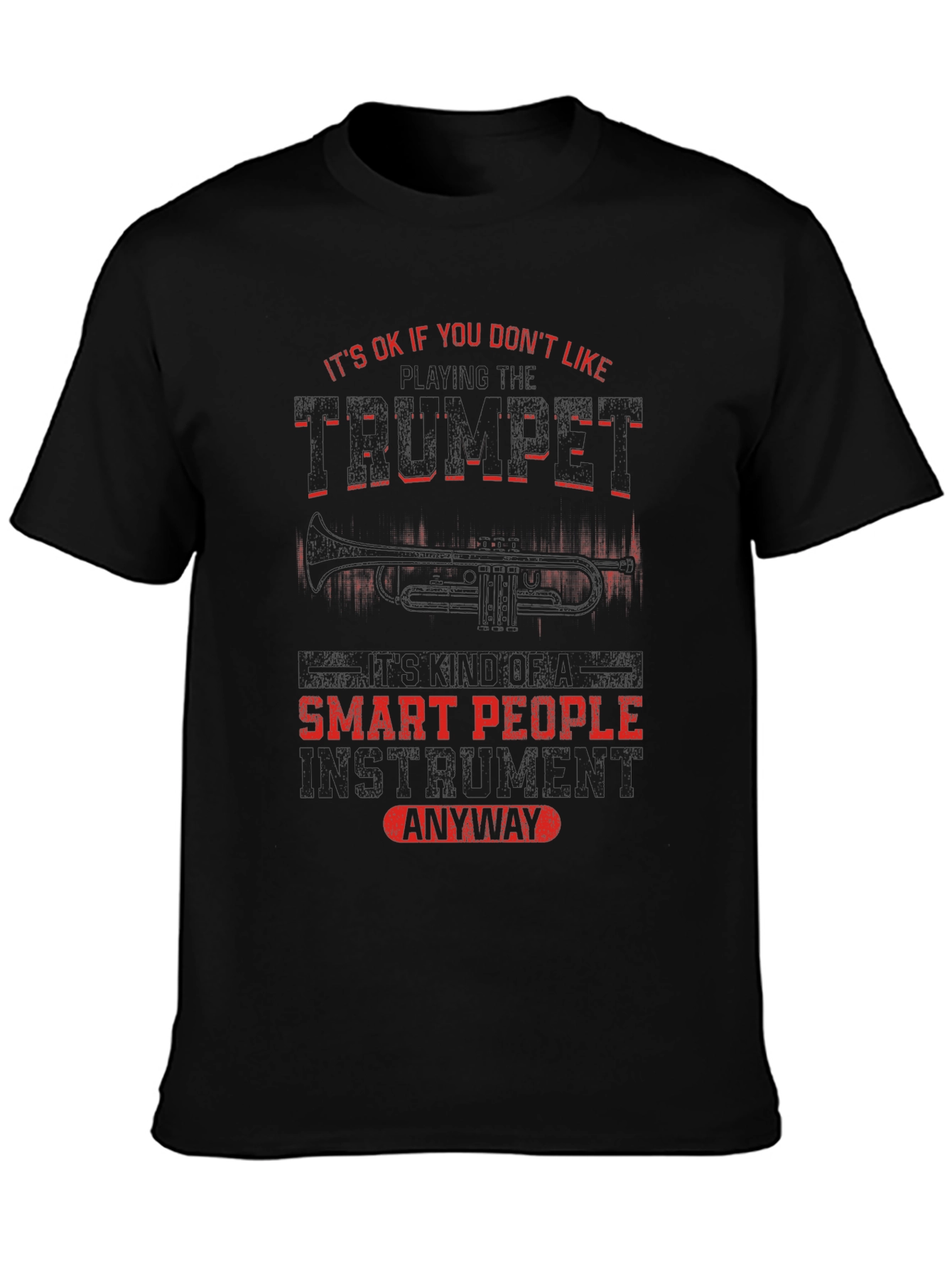 Trumpet Player Smart People Music T-Shirt