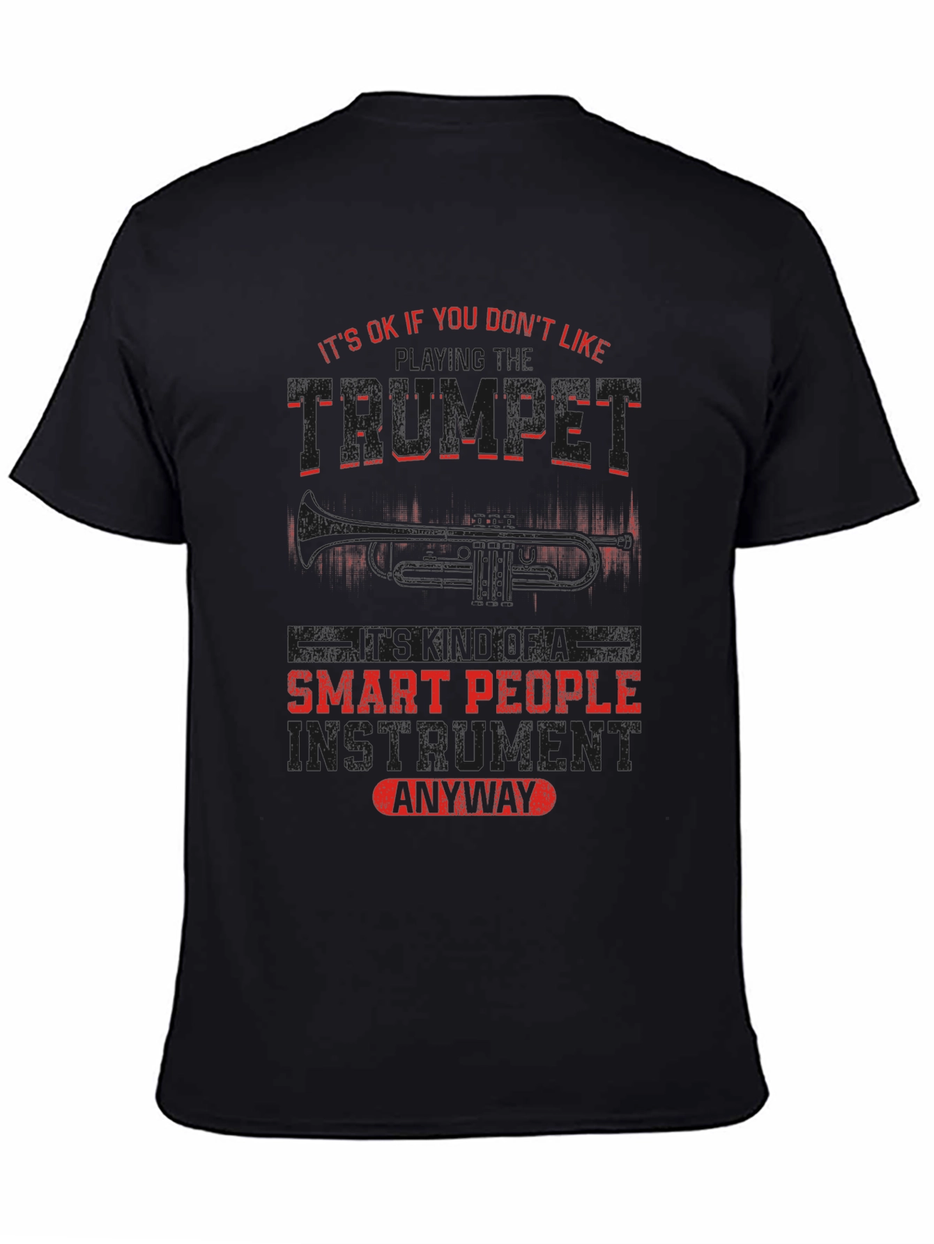 Trumpet Player Smart People Music T-Shirt