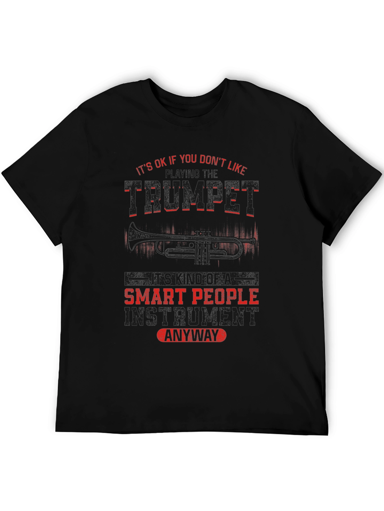 Trumpet Player Smart People Music T-Shirt