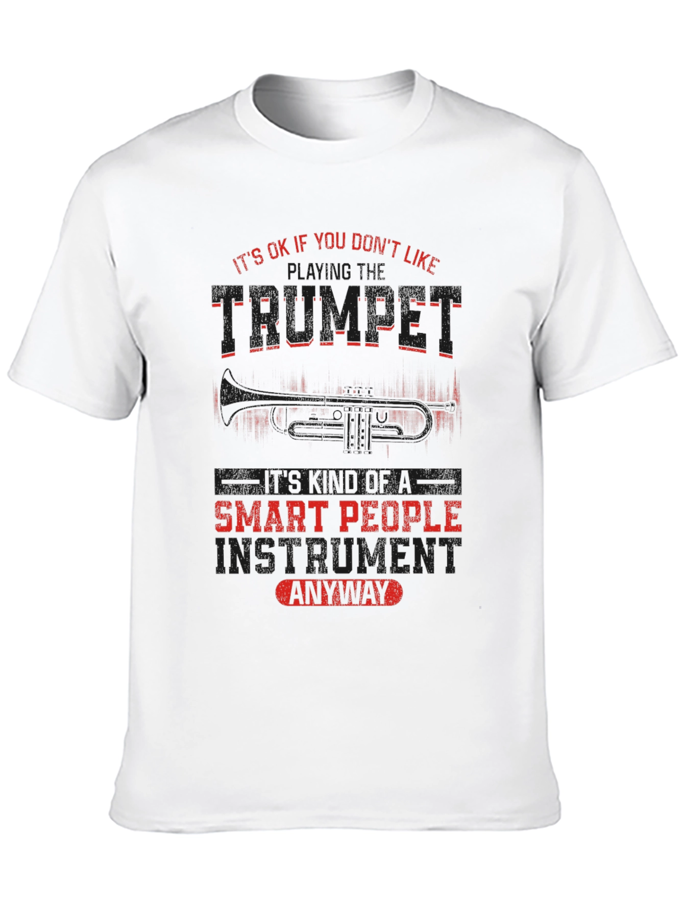 Trumpet Player Smart People Music T-Shirt