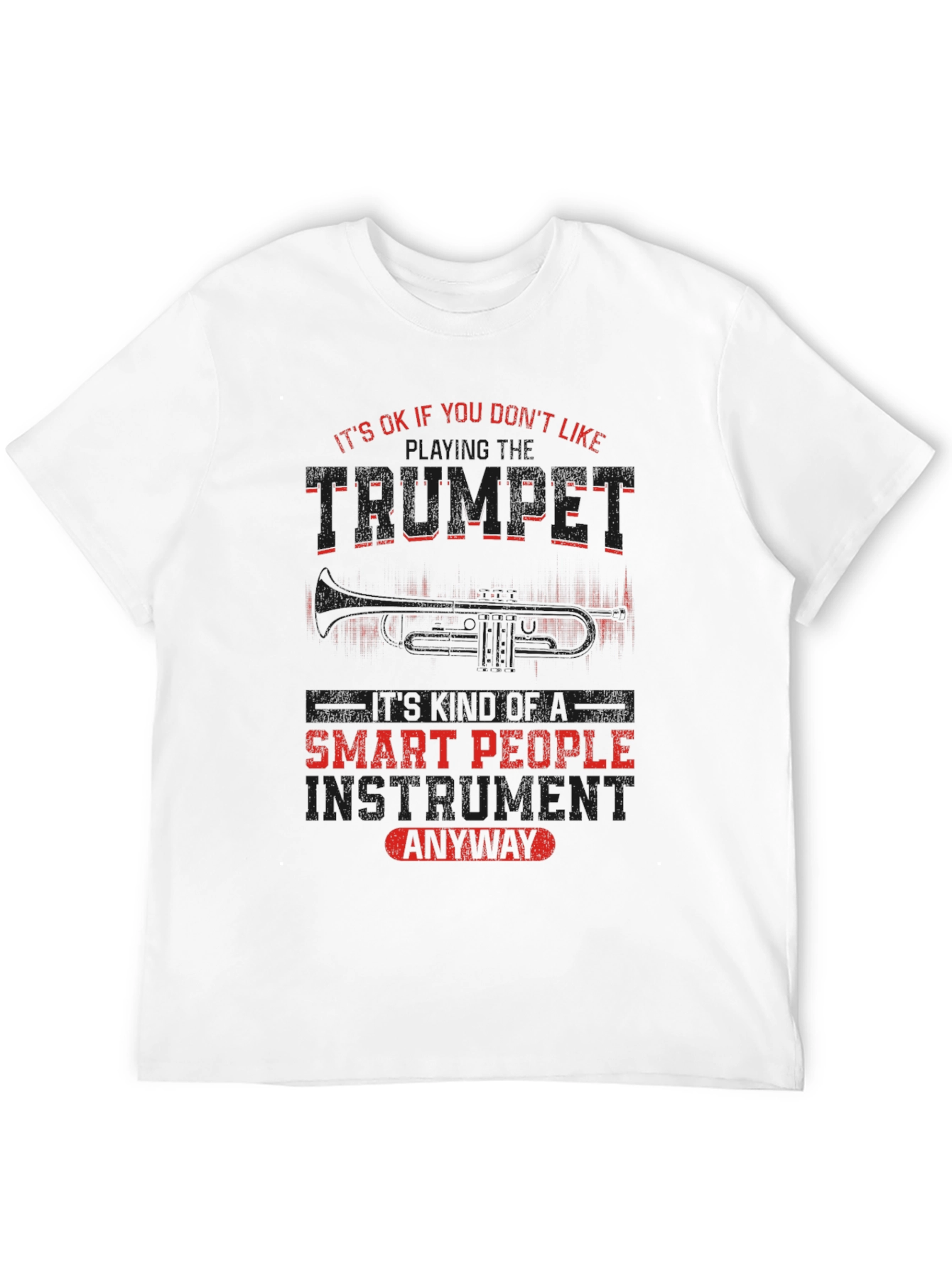 Trumpet Player Smart People Music T-Shirt