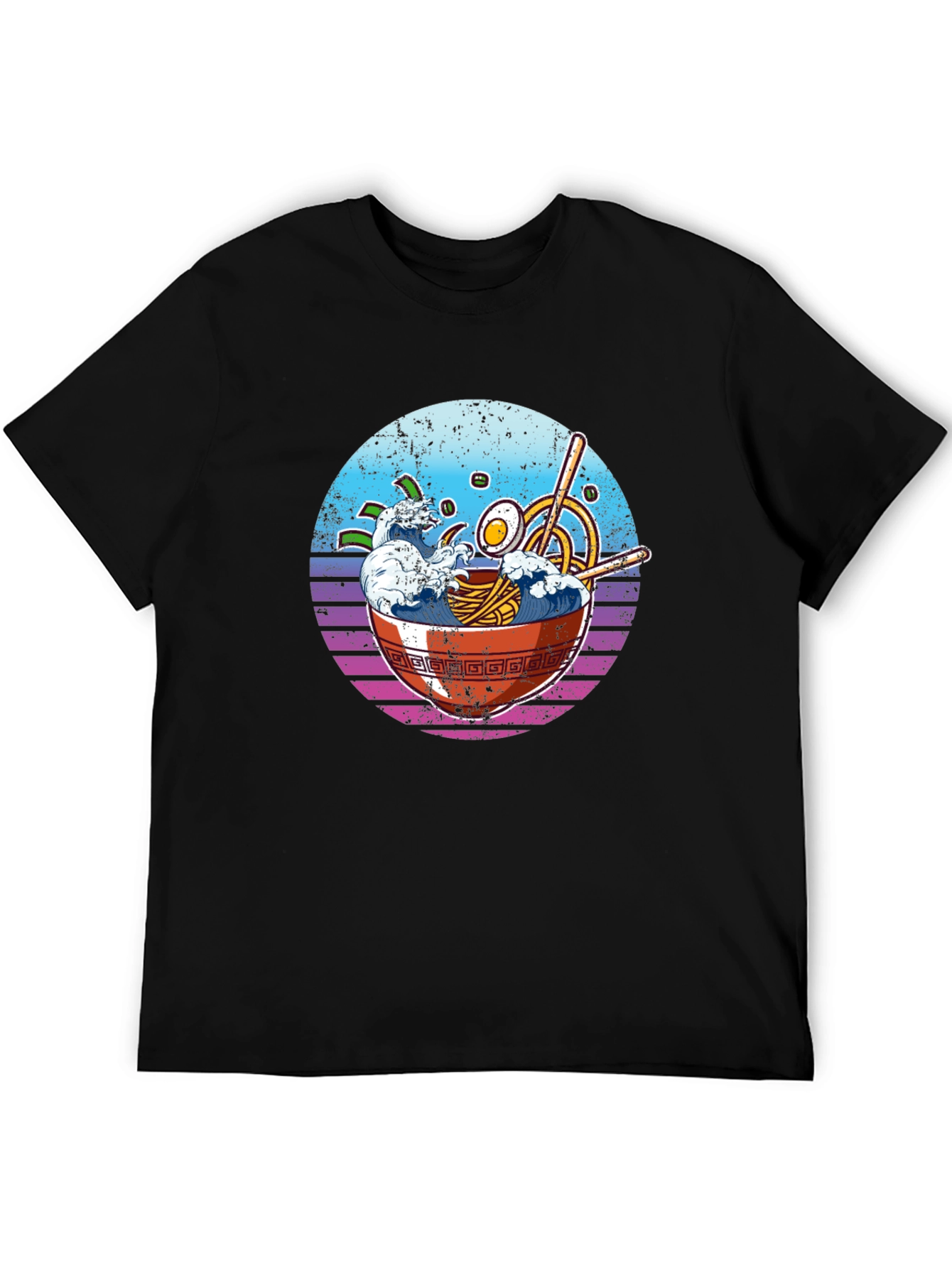 Ramen Wave T-Shirt - Unique Graphic Tee