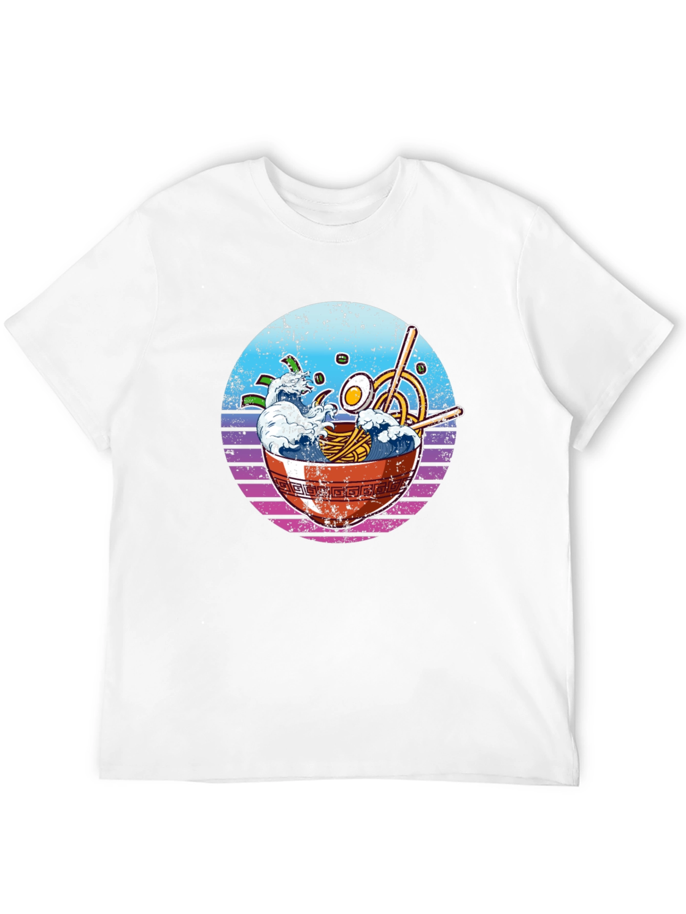 Ramen Wave T-Shirt - Unique Graphic Tee