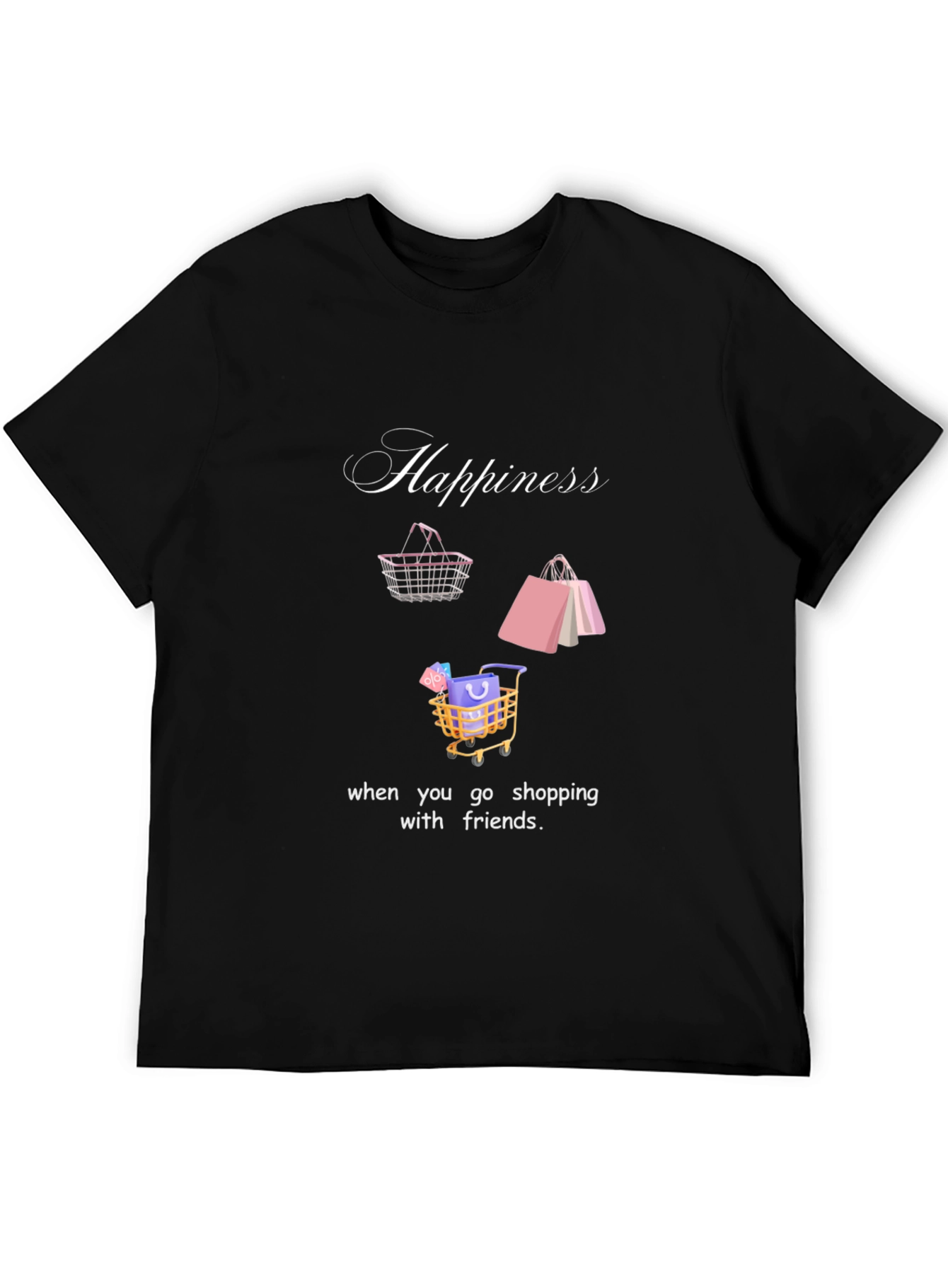 Happiness Shopping Friends T-Shirt