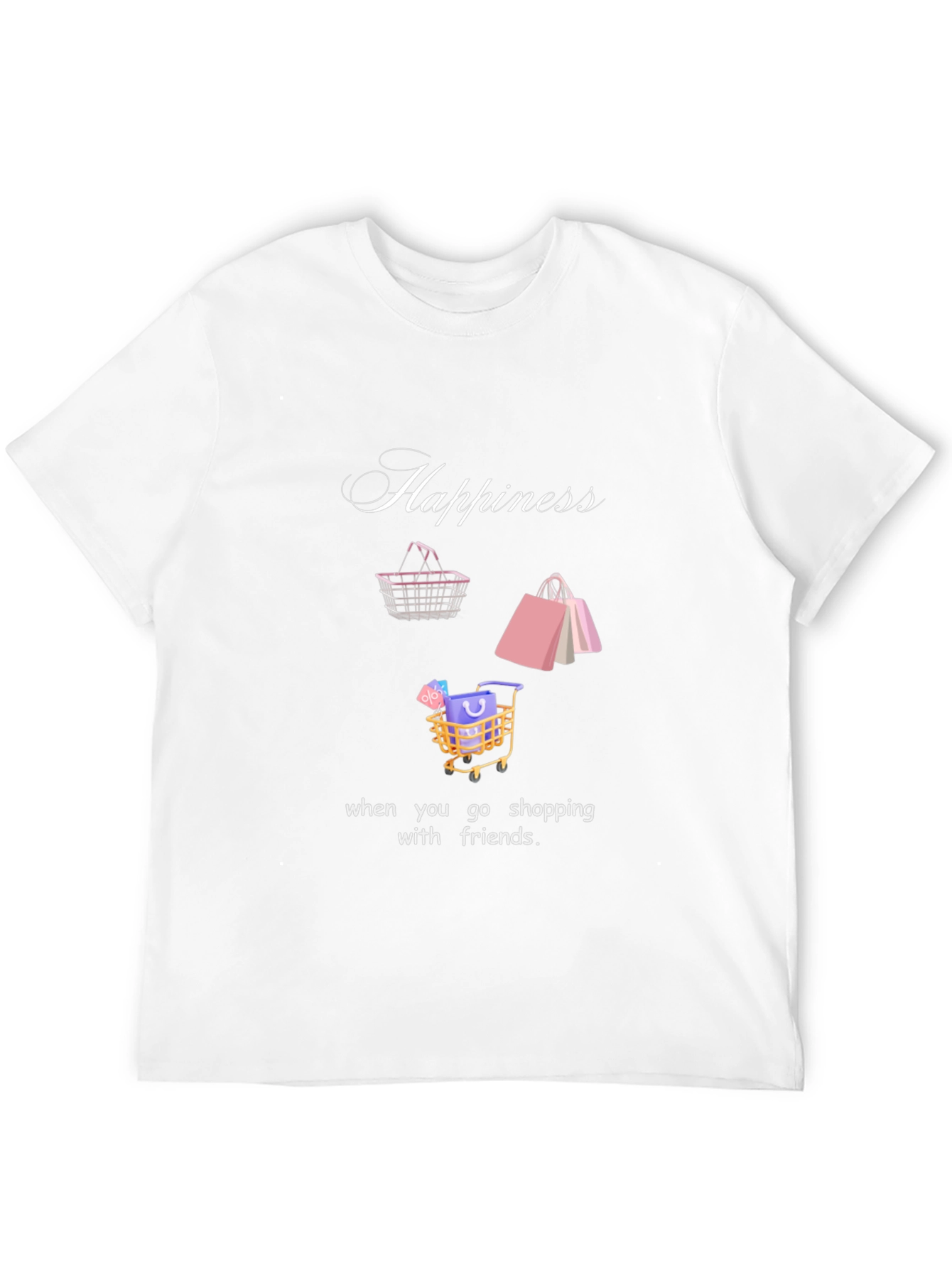 Happiness Shopping Friends T-Shirt