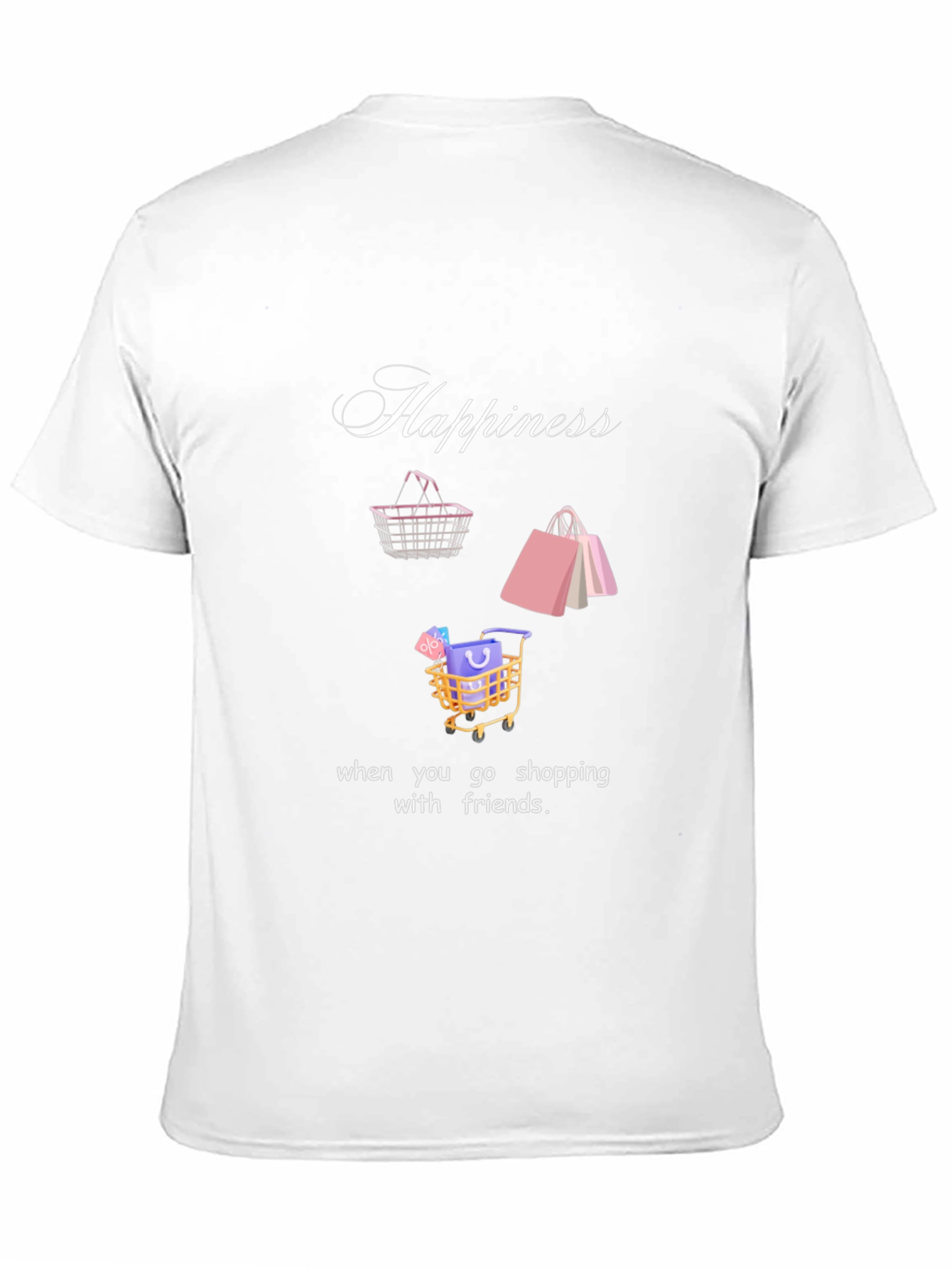 Happiness Shopping Friends T-Shirt