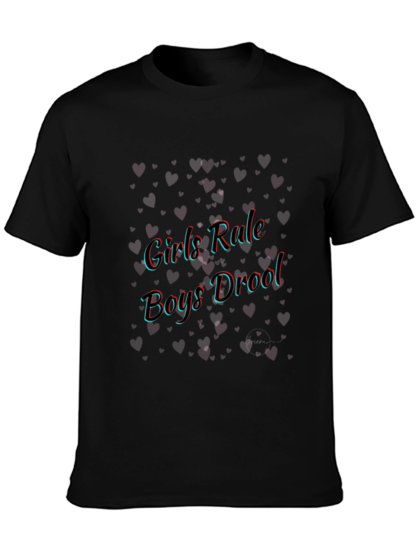 Girls Rule Boys Drool T-Shirt