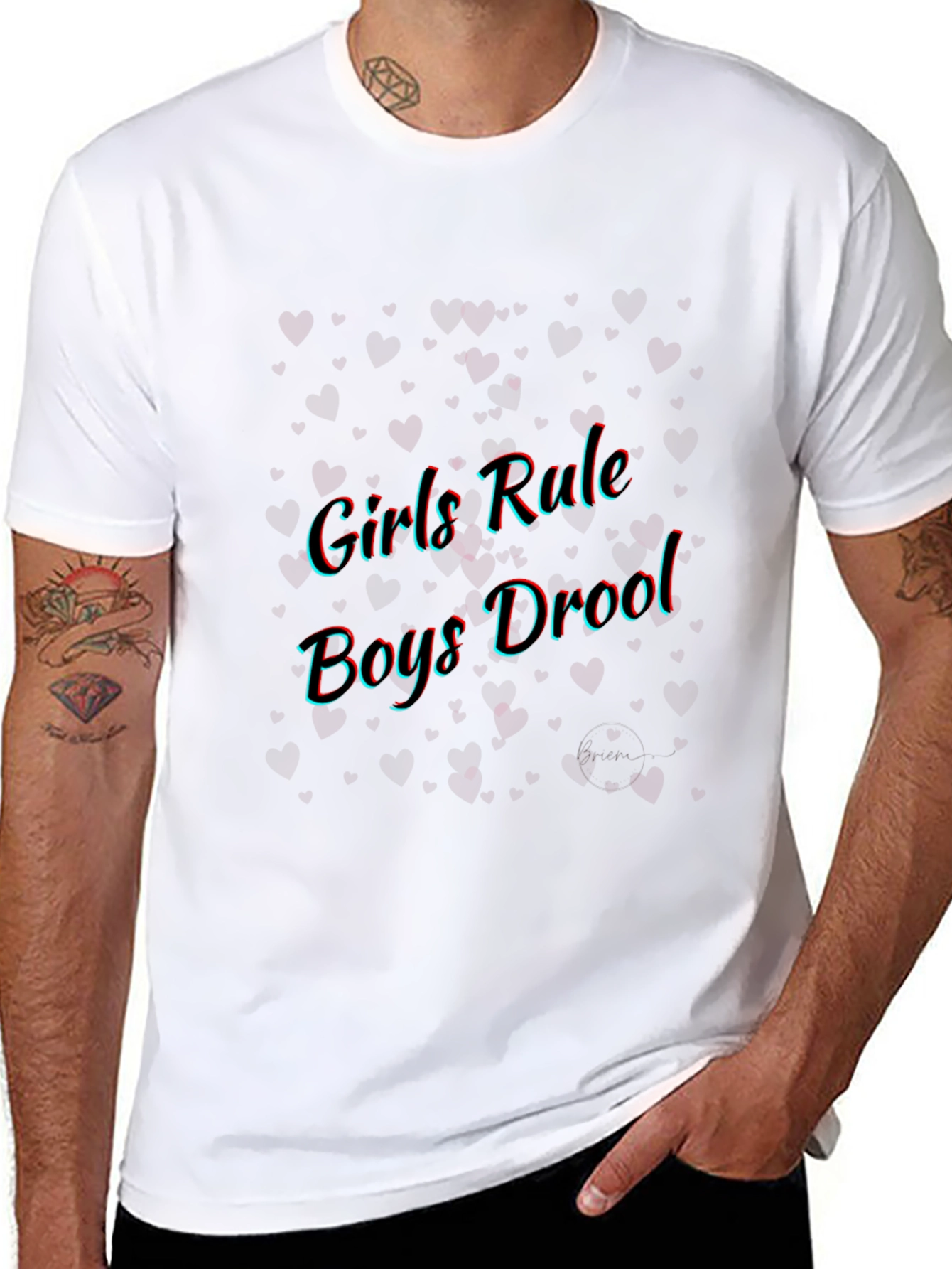 Girls Rule Boys Drool T-Shirt