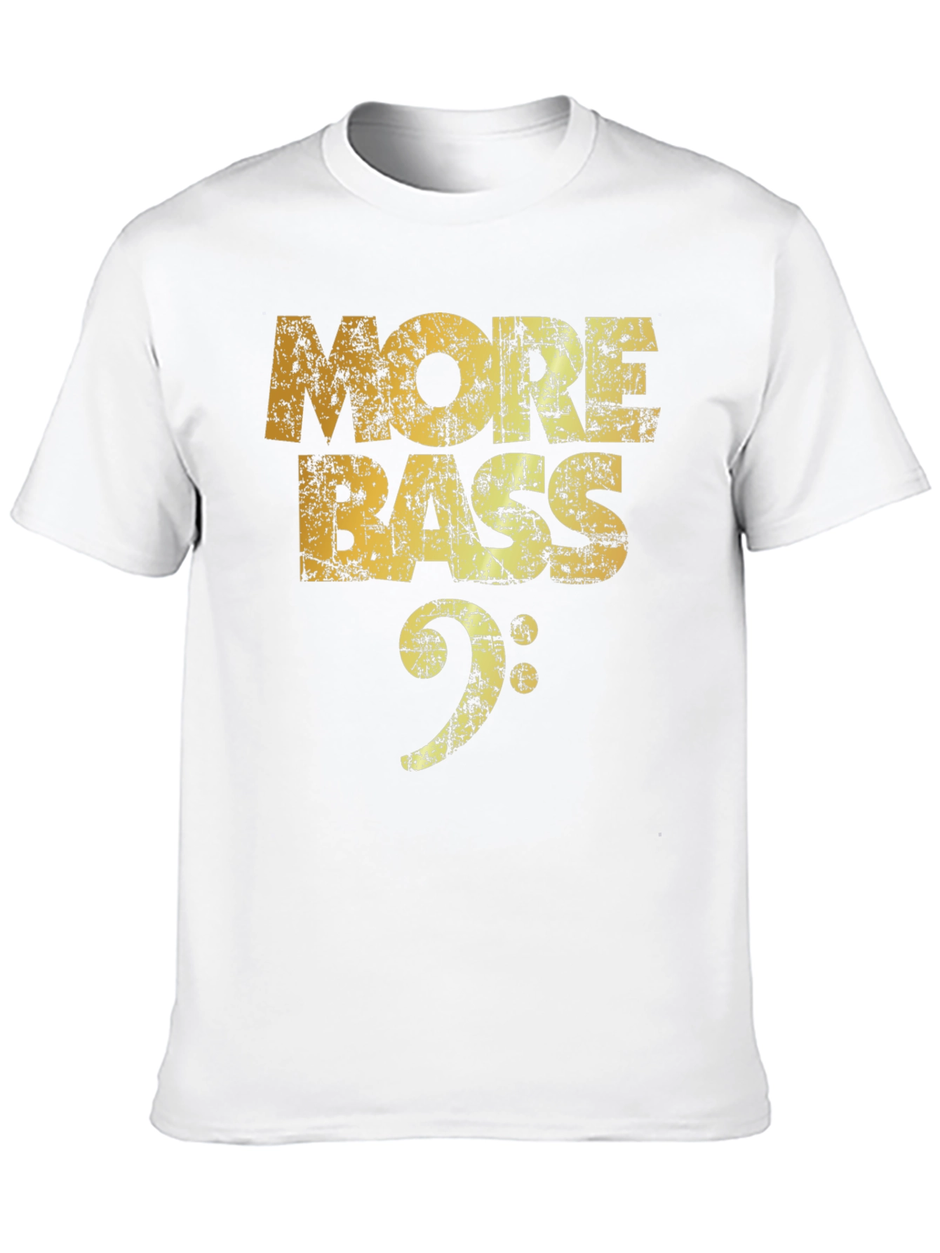 More Bass Music T-Shirt - Black Cotton Tee