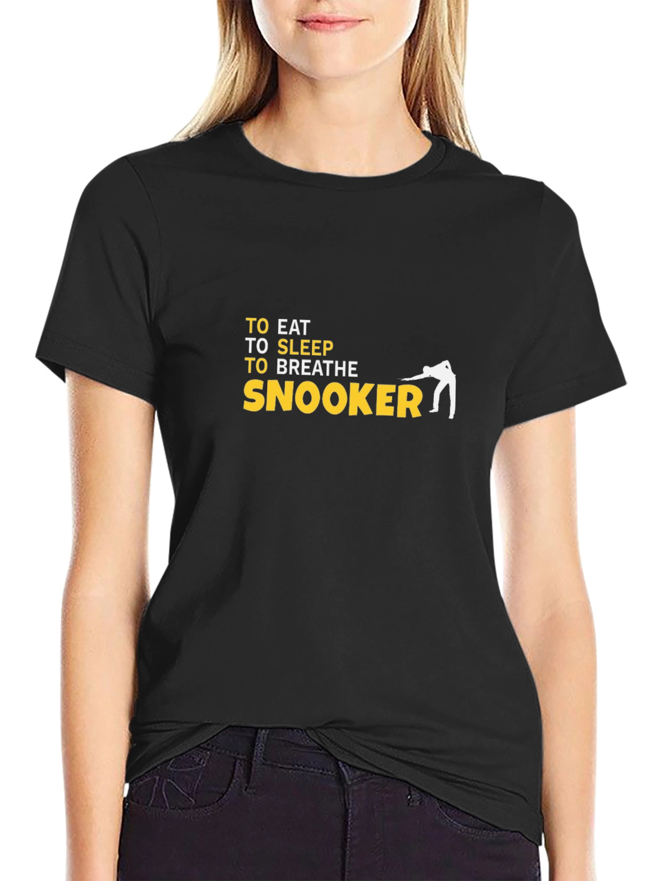 Snooker T-Shirt - Eat Sleep Breathe Snooker!