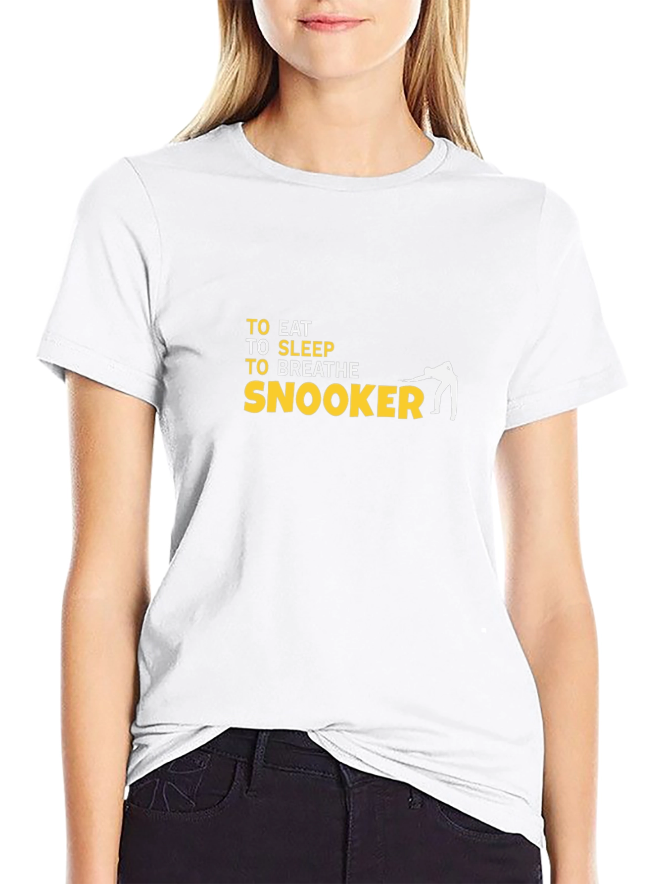 Snooker T-Shirt - Eat Sleep Breathe Snooker!