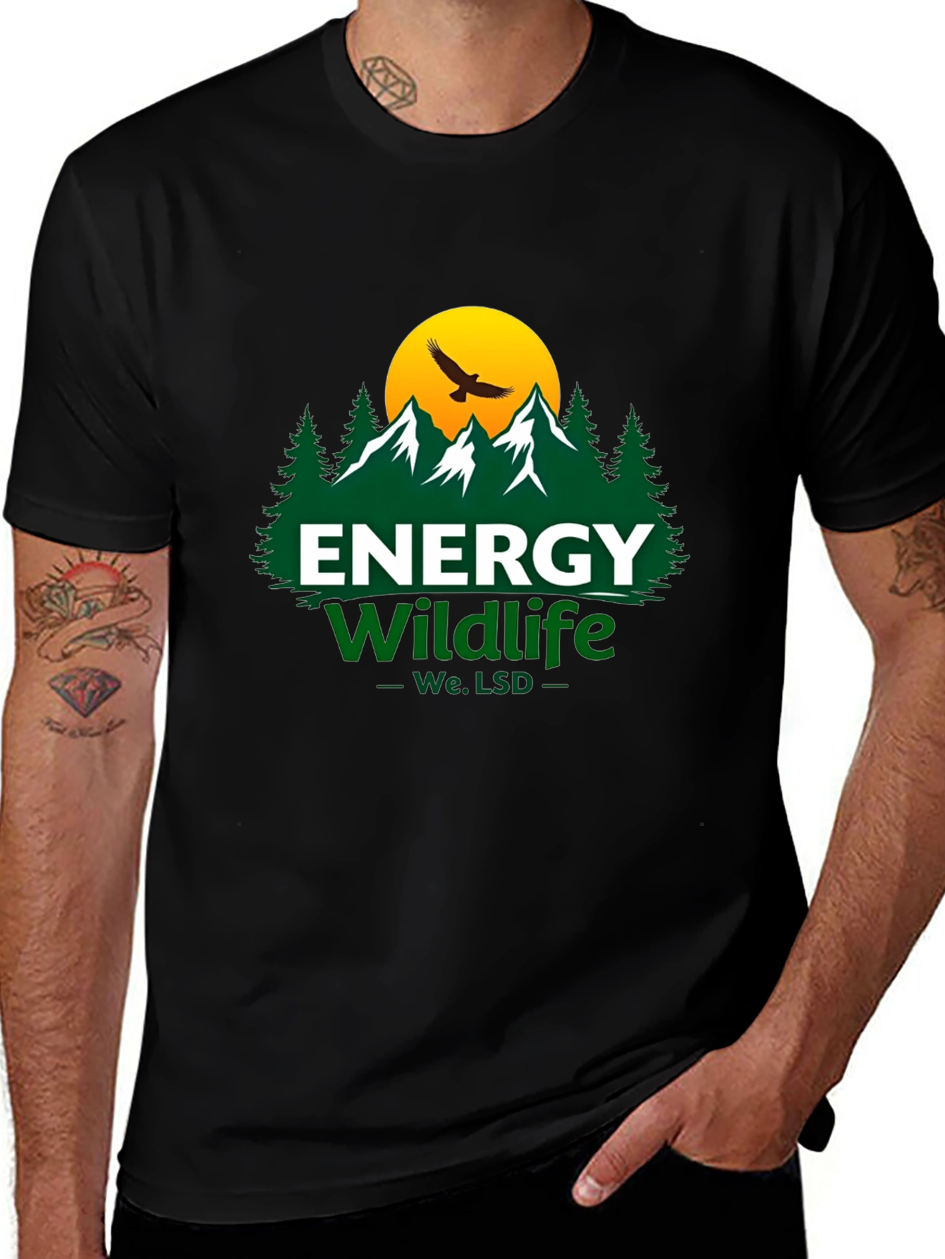 Energy Wildlife T-Shirt - We.LSD Design