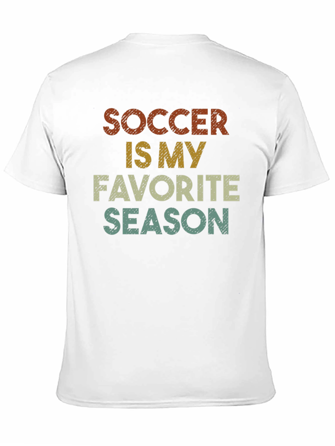 Soccer is My Favorite Season Graphic T-Shirt