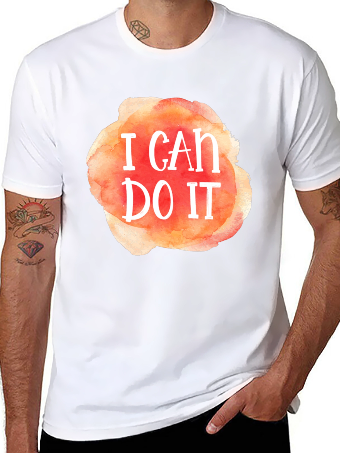 I Can Do It Graphic Tee - Motivational T-Shirt