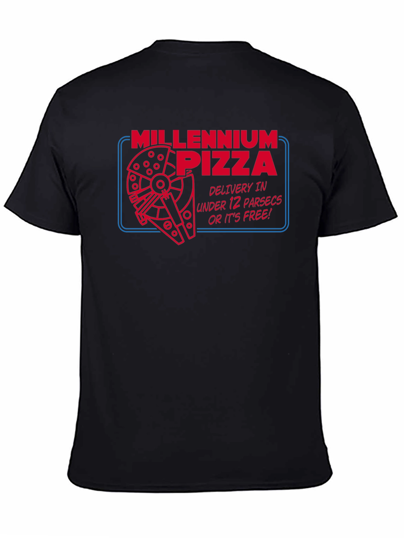 Millennium Pizza T-Shirt - Under 12 Parsecs!
