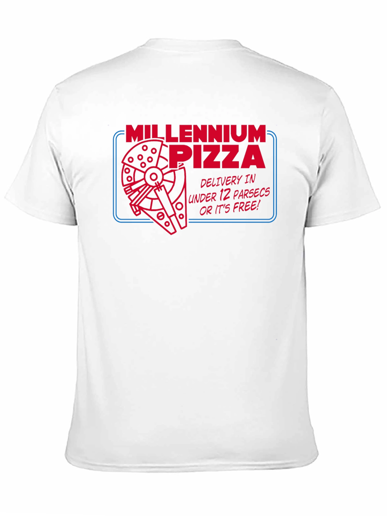 Millennium Pizza T-Shirt - Under 12 Parsecs!