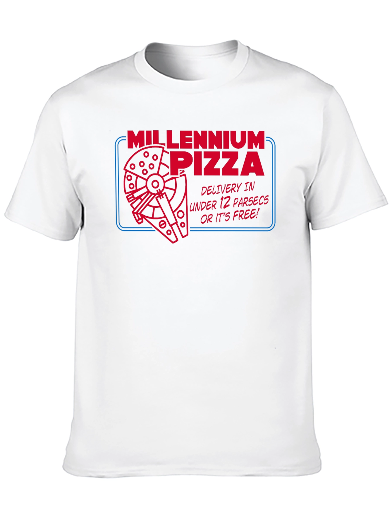 Millennium Pizza T-Shirt - Under 12 Parsecs!