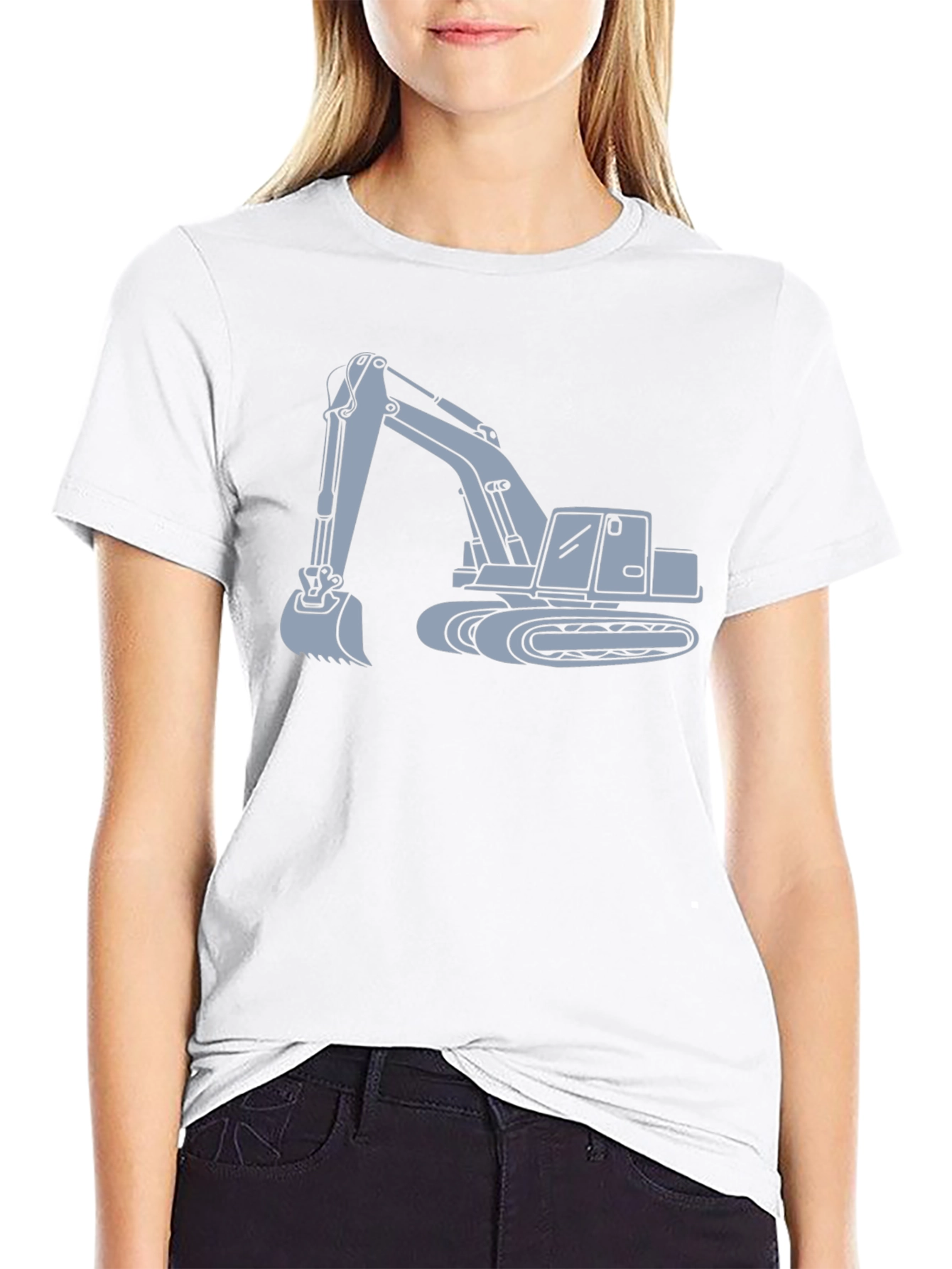 Excavator Graphic T-Shirt