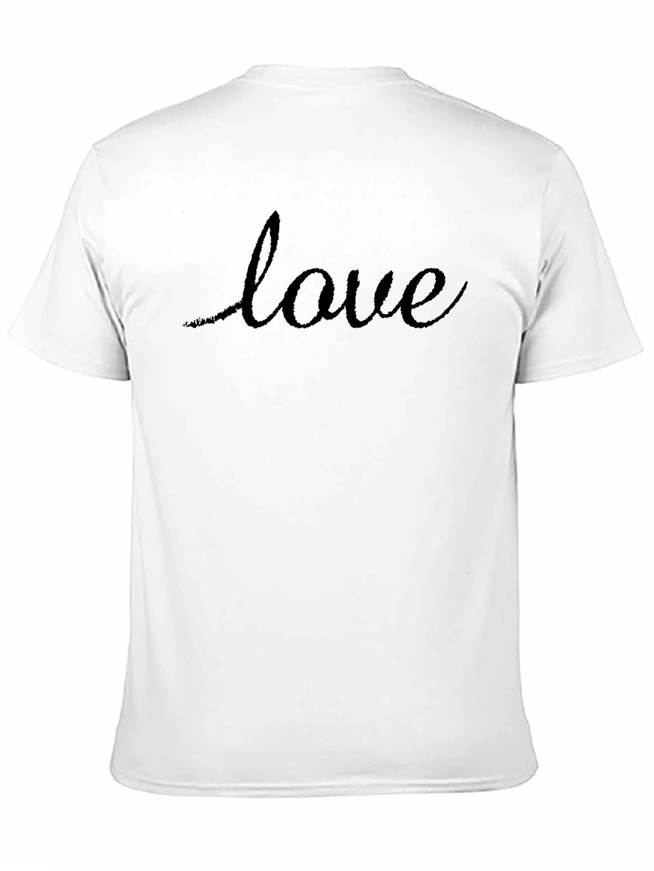 Love Script T-Shirt - Stylish Casual Tee