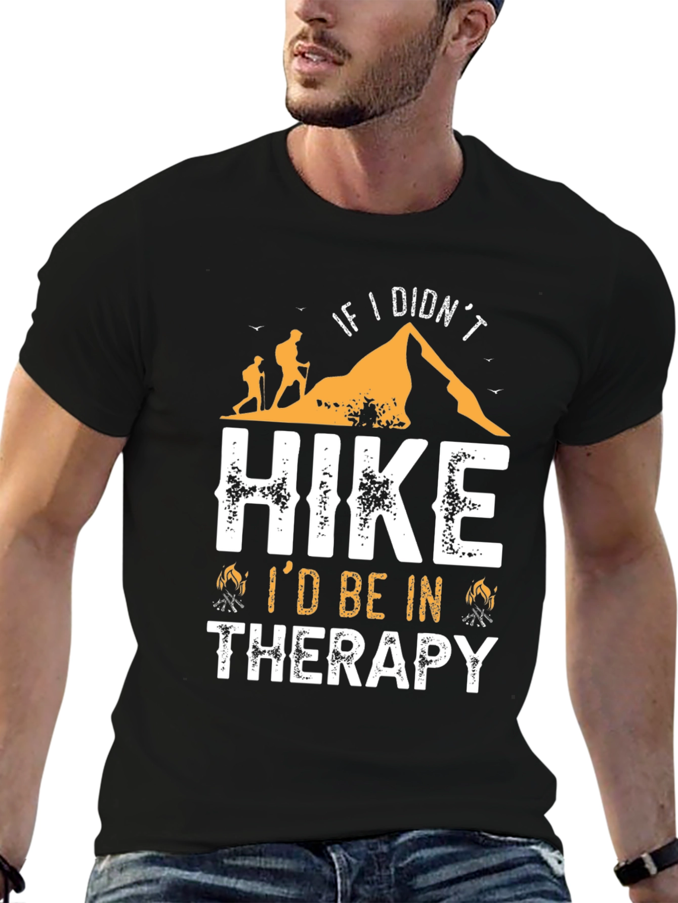 Hike Therapy T-Shirt: Outdoor Adventure Tee