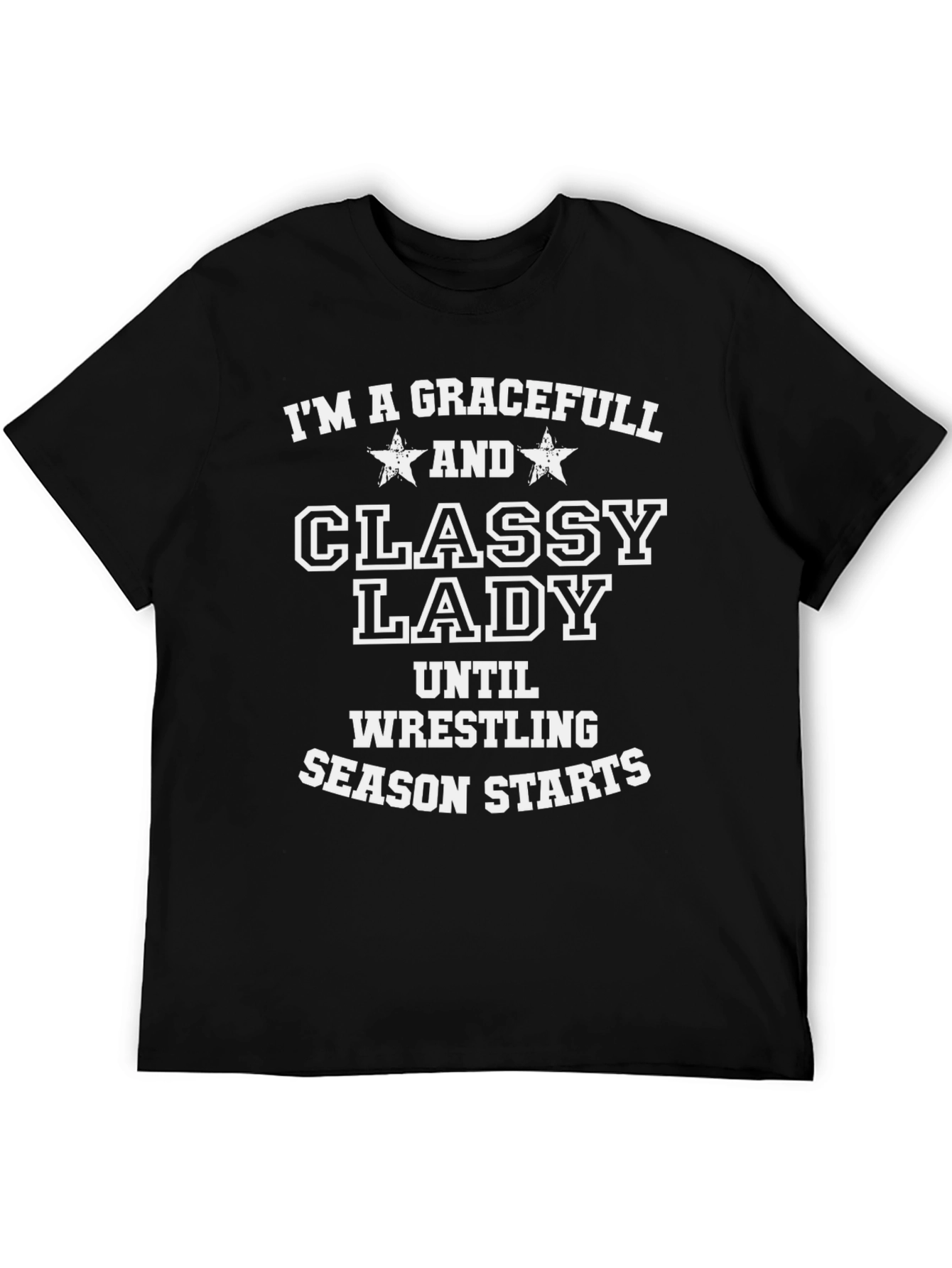 Graceful Classy Lady Wrestling Season T-Shirt