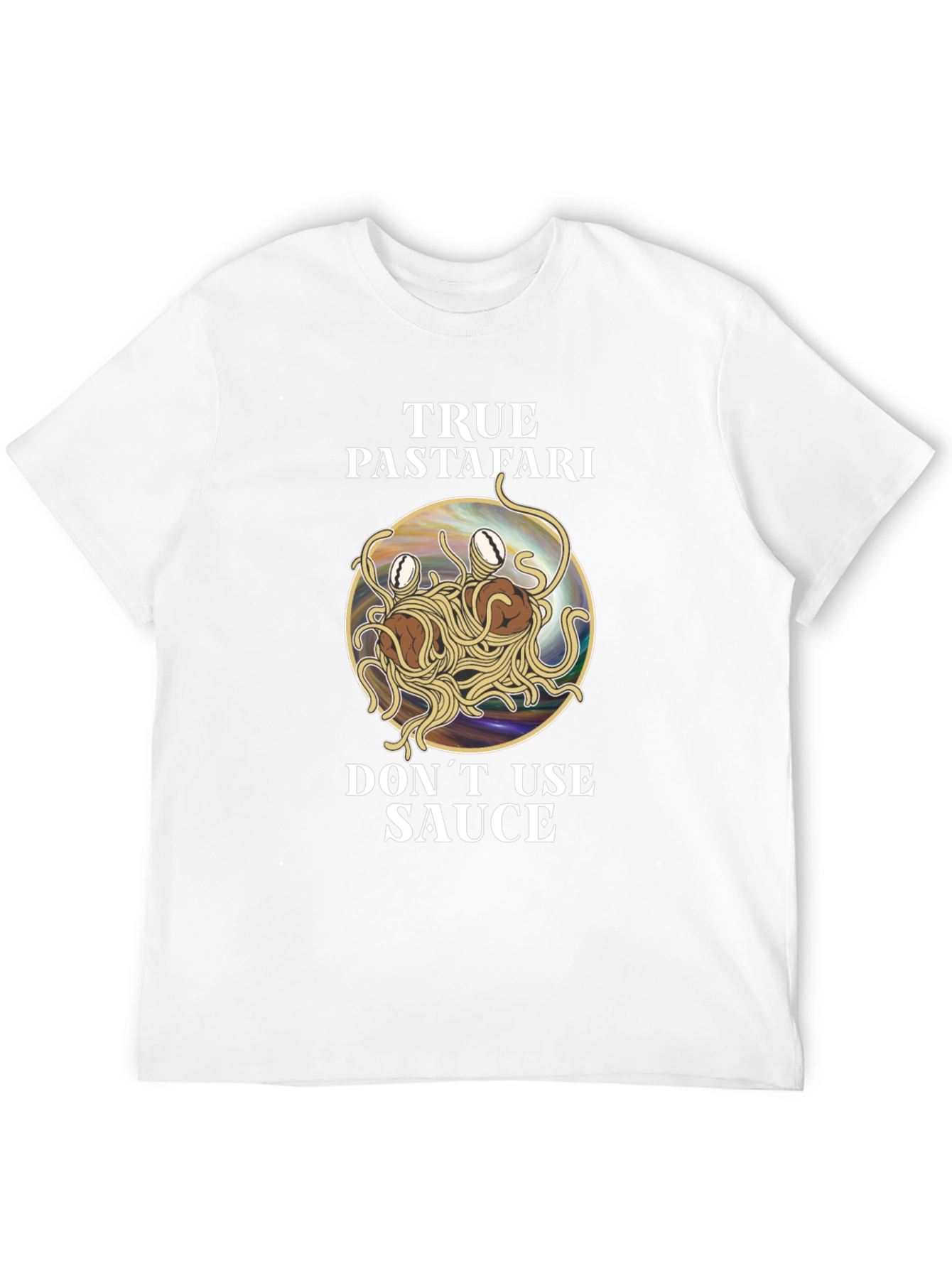 True Pastafari T-Shirt - Flying Spaghetti Monster Tee