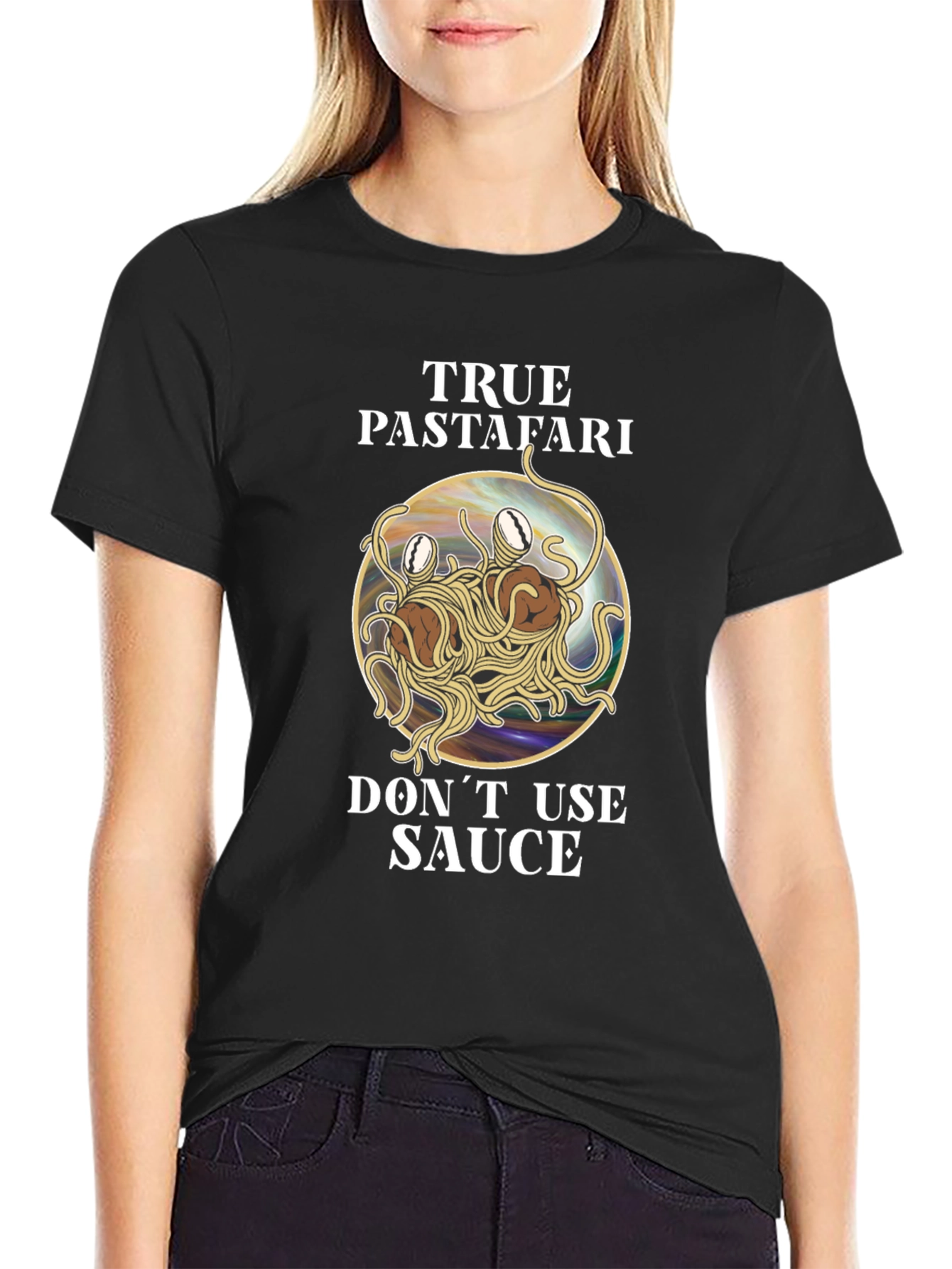 True Pastafari T-Shirt - Flying Spaghetti Monster Tee
