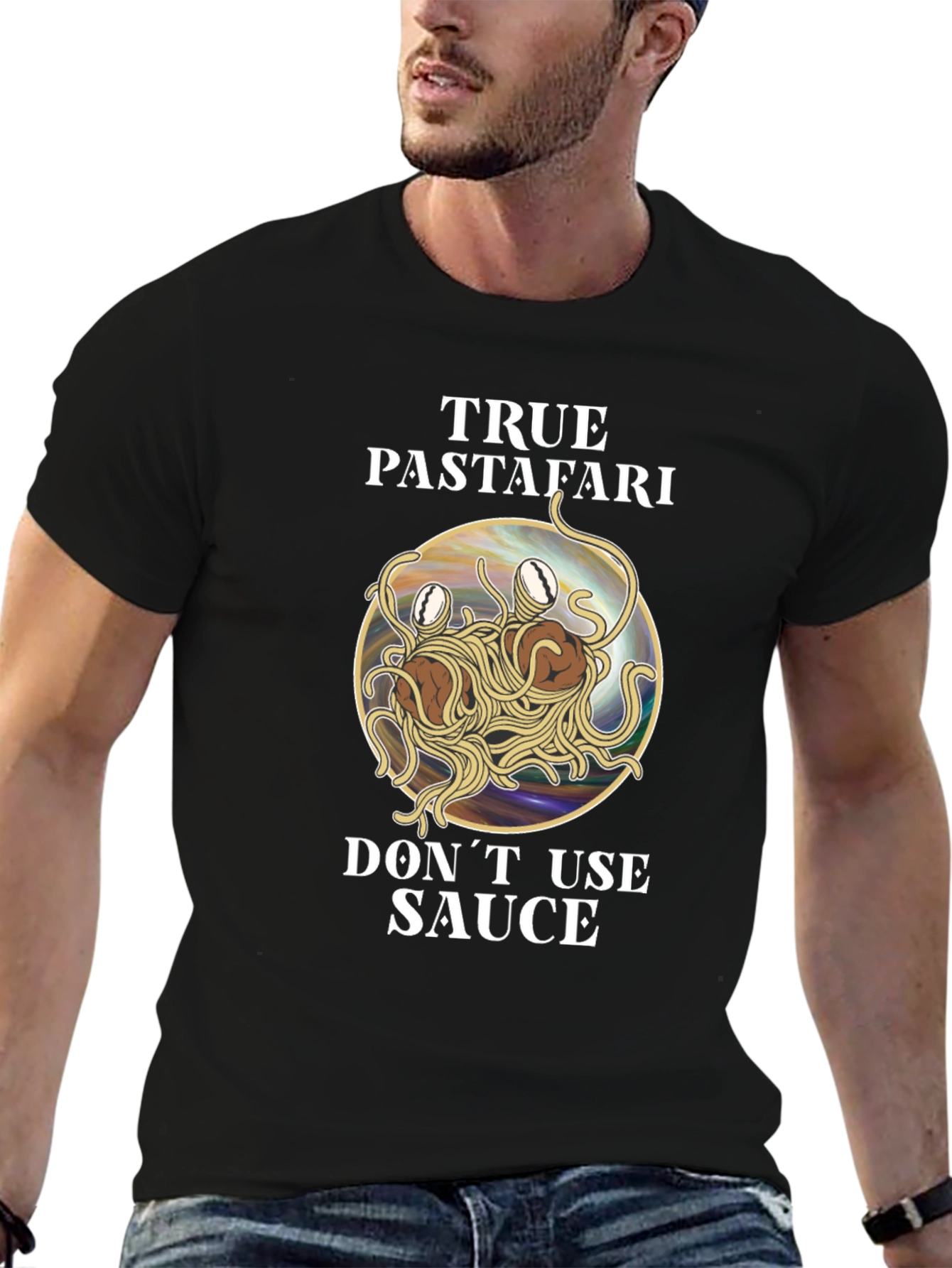 True Pastafari T-Shirt - Flying Spaghetti Monster Tee