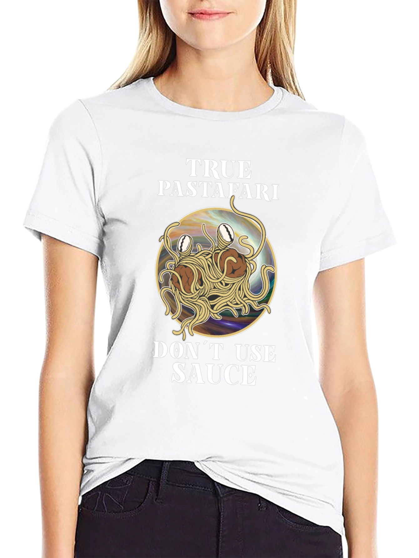 True Pastafari T-Shirt - Flying Spaghetti Monster Tee