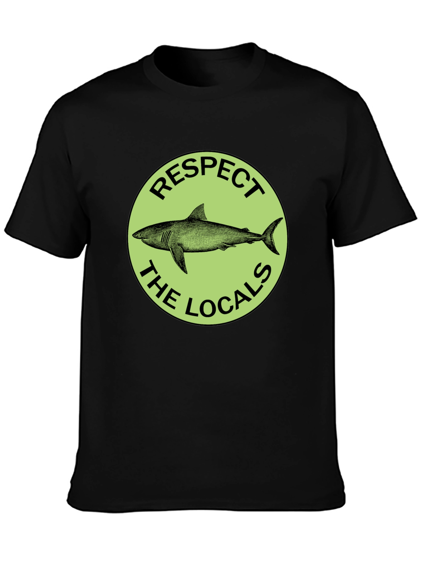 Respect the Locals Shark Graphic Tee